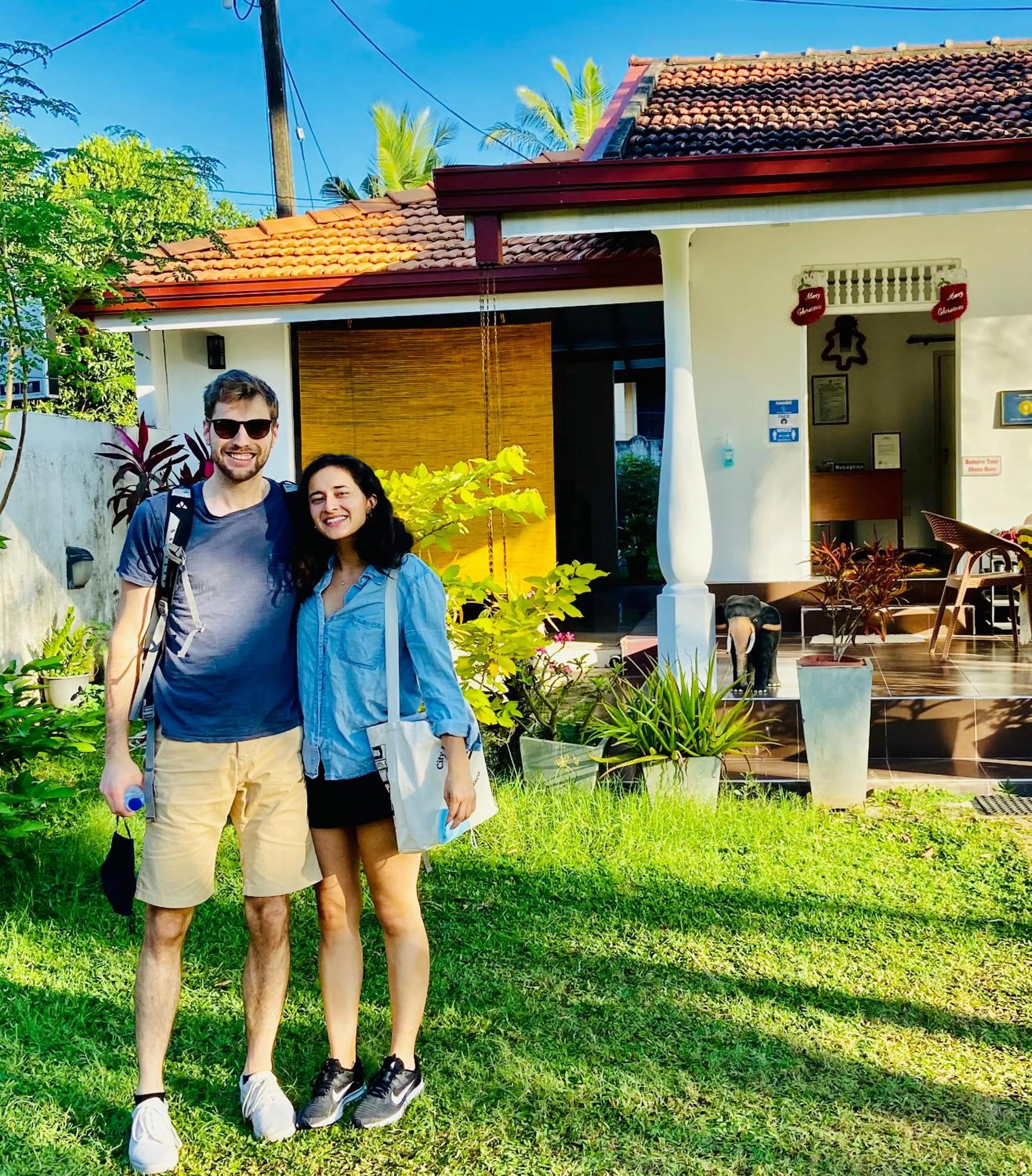 People in White Villa Airport Transit Hotel