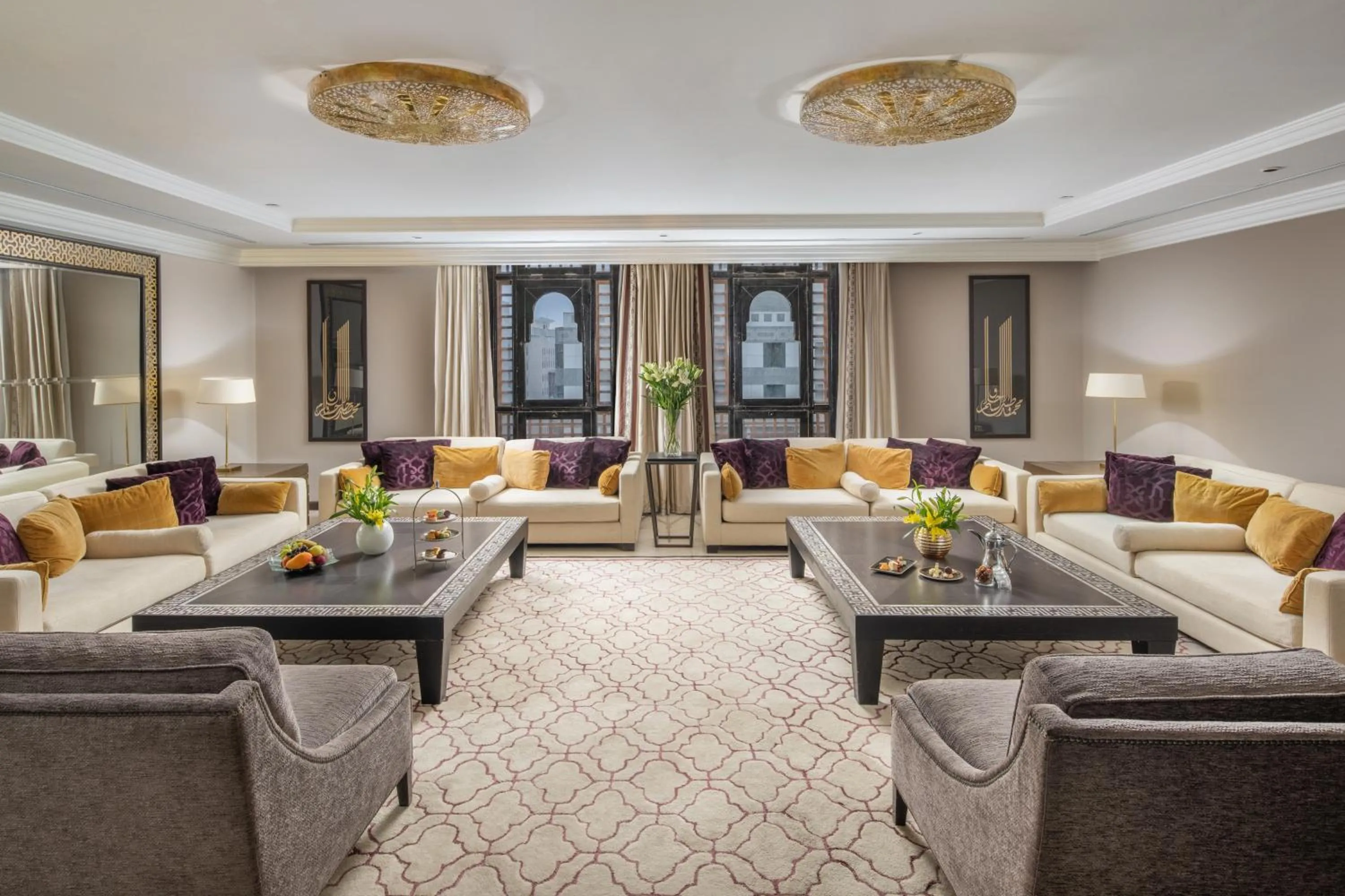 Living room in Sofitel Shahd Al Madinah