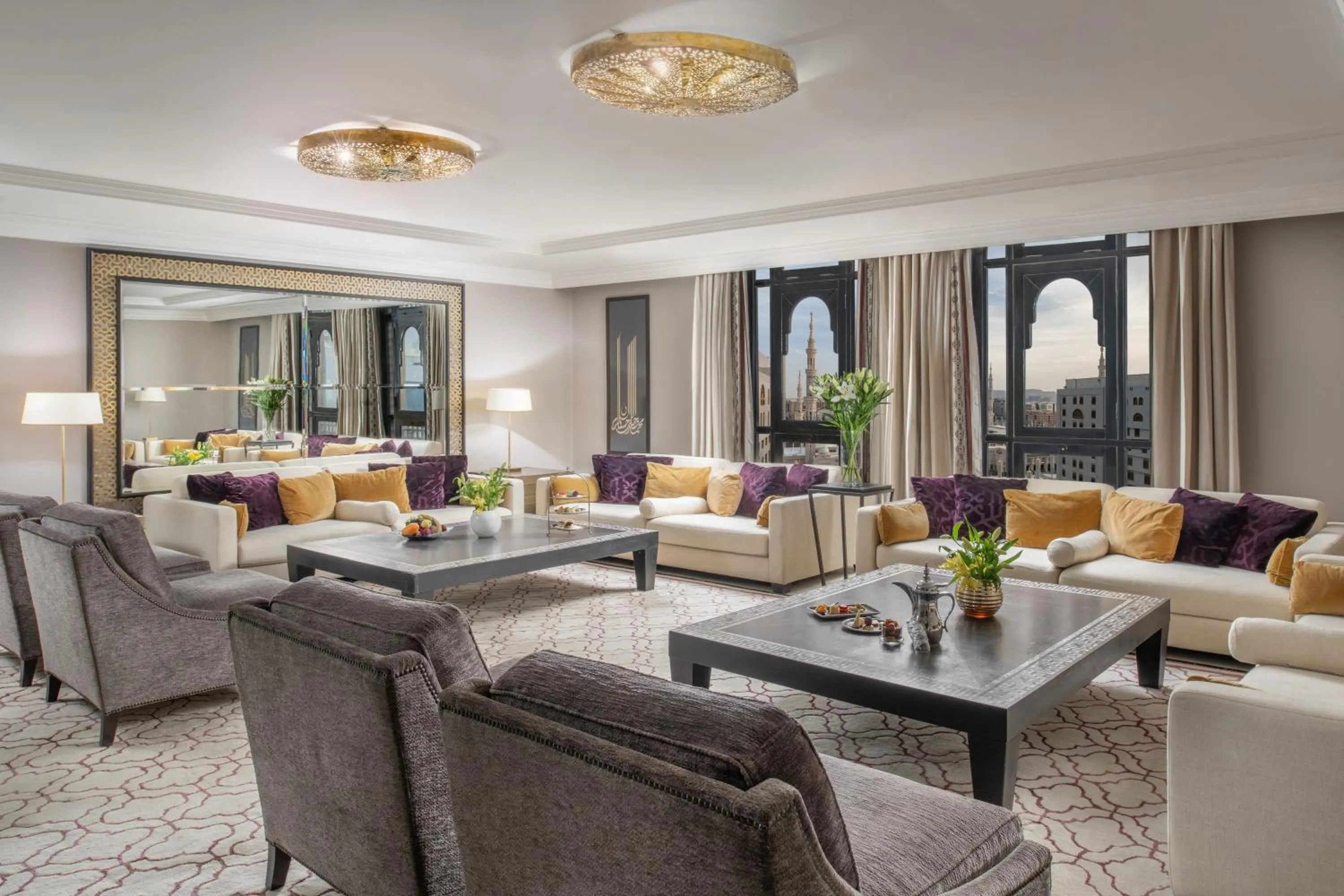 Living room in Sofitel Shahd Al Madinah