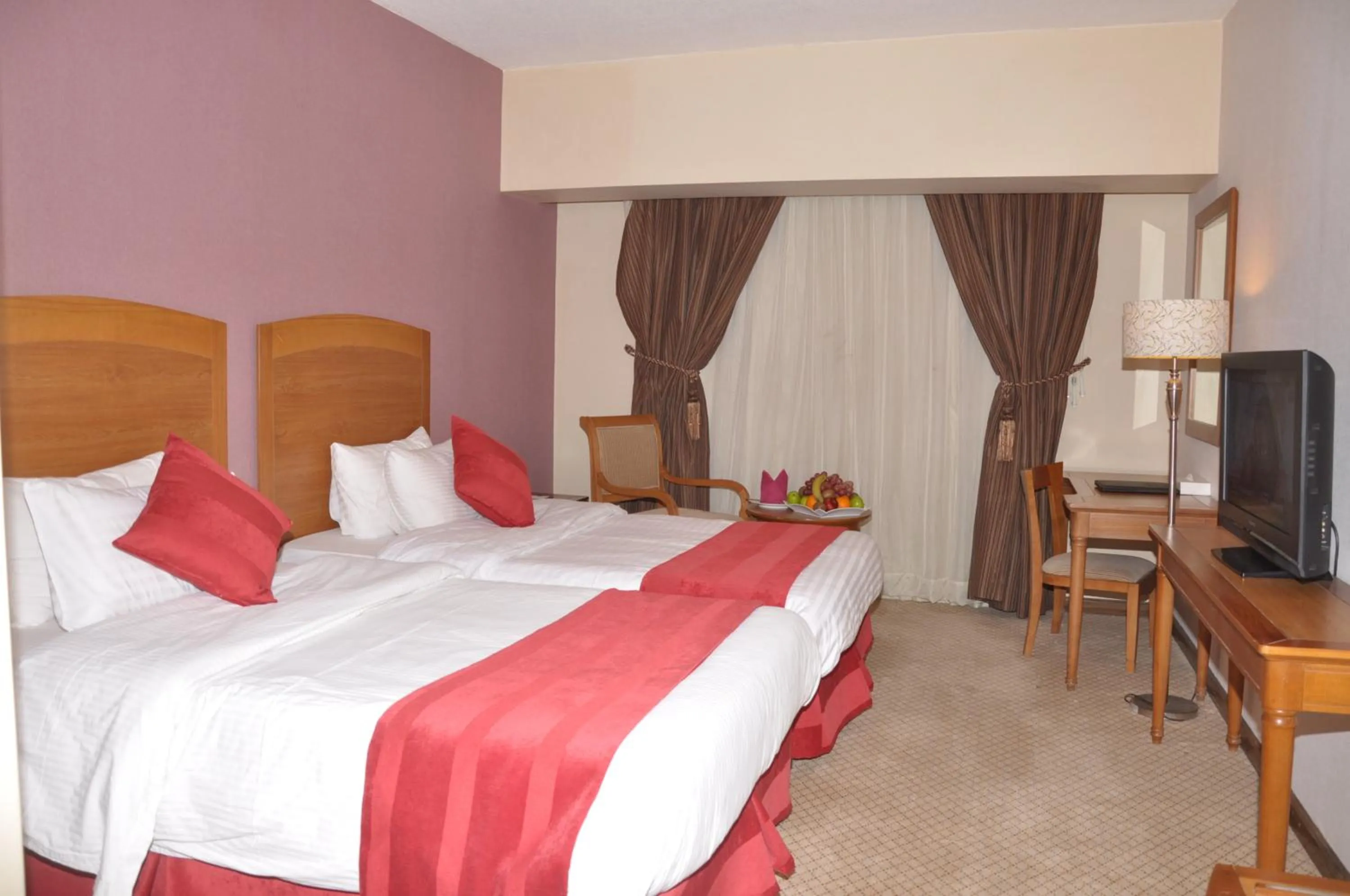 Decorative detail, Bed in Reef Al Malaz International Hotel by Al Azmy