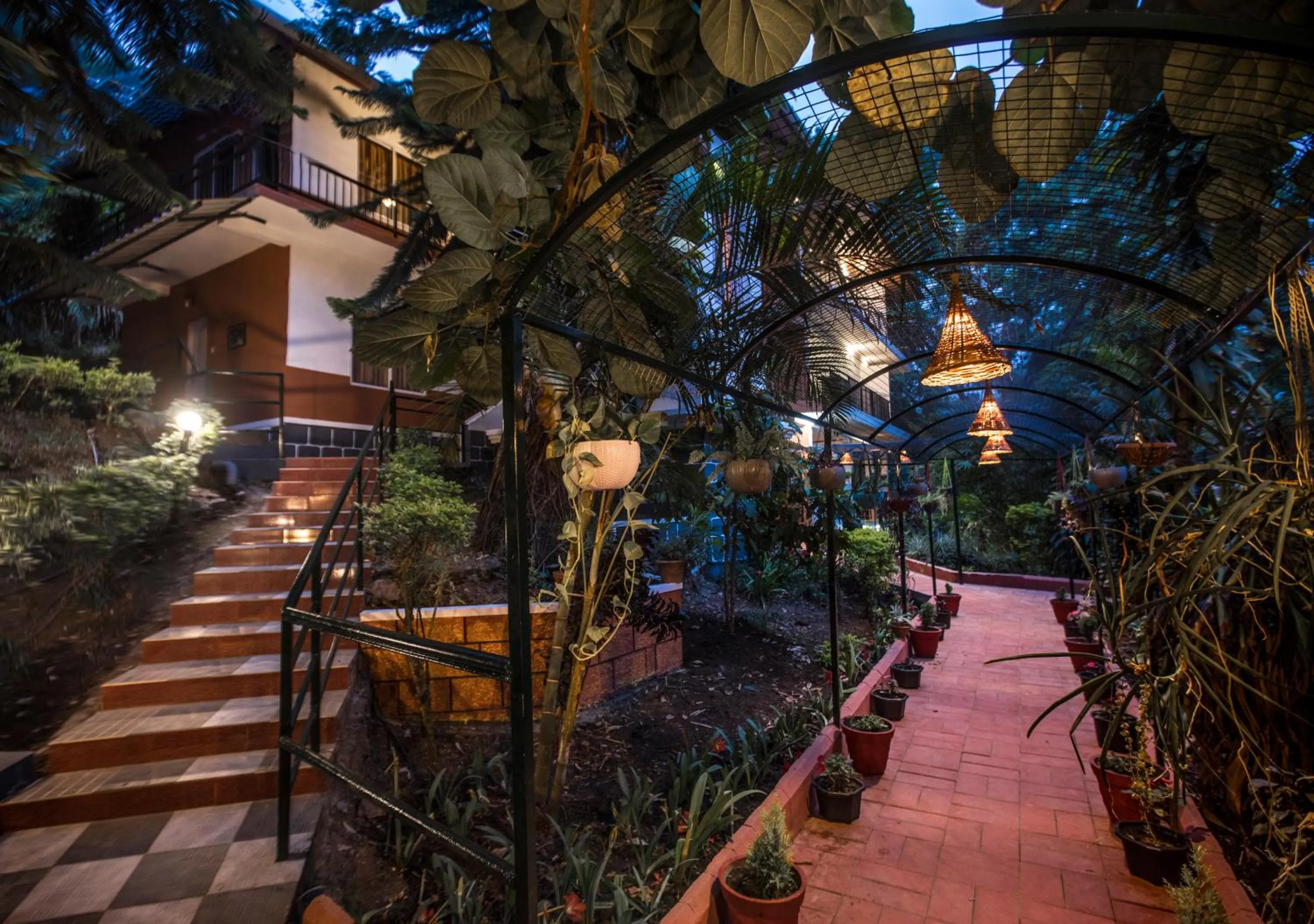 Property building in Spice Jungle Resort