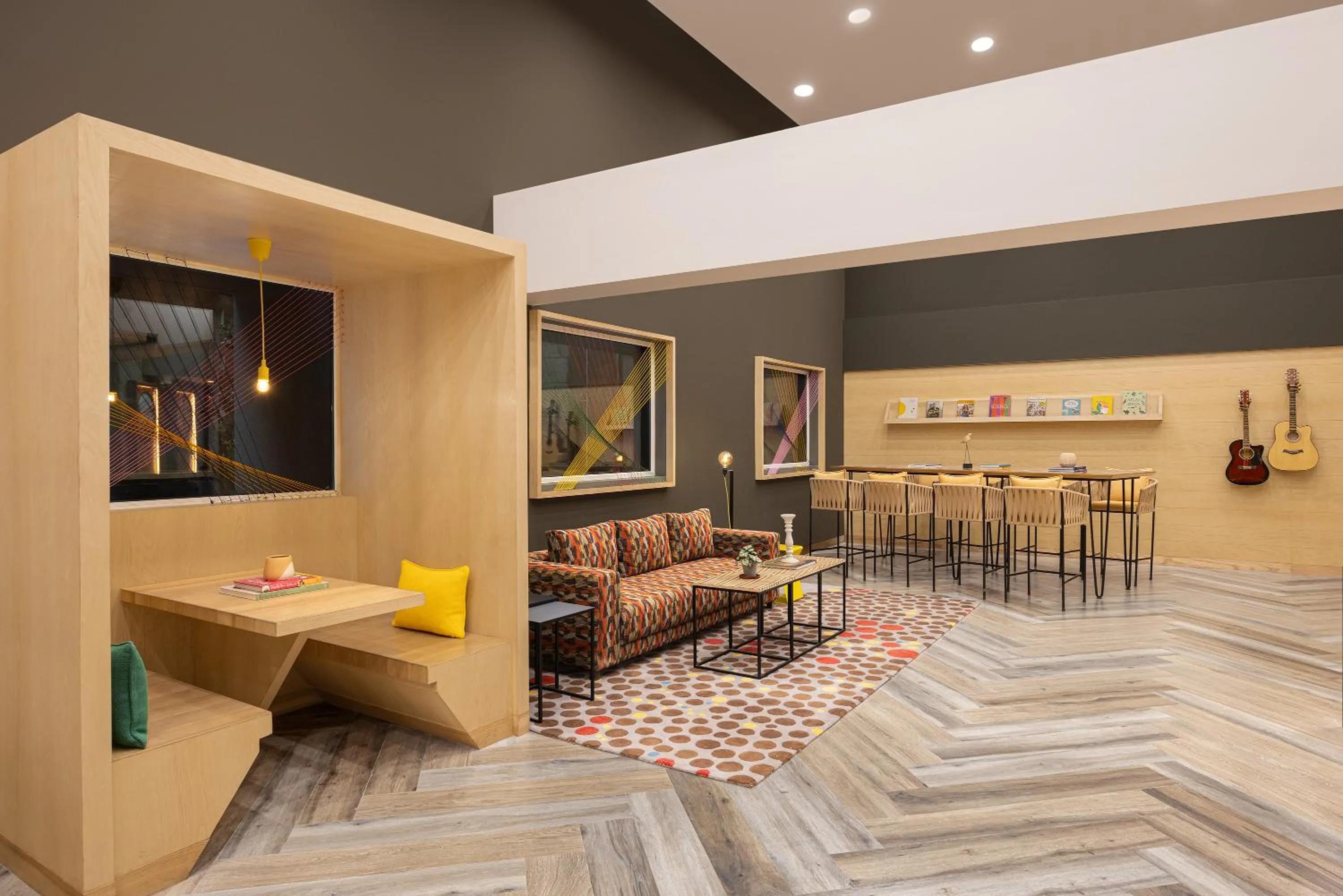 Library in Ginger Ahmedabad Vastrapur