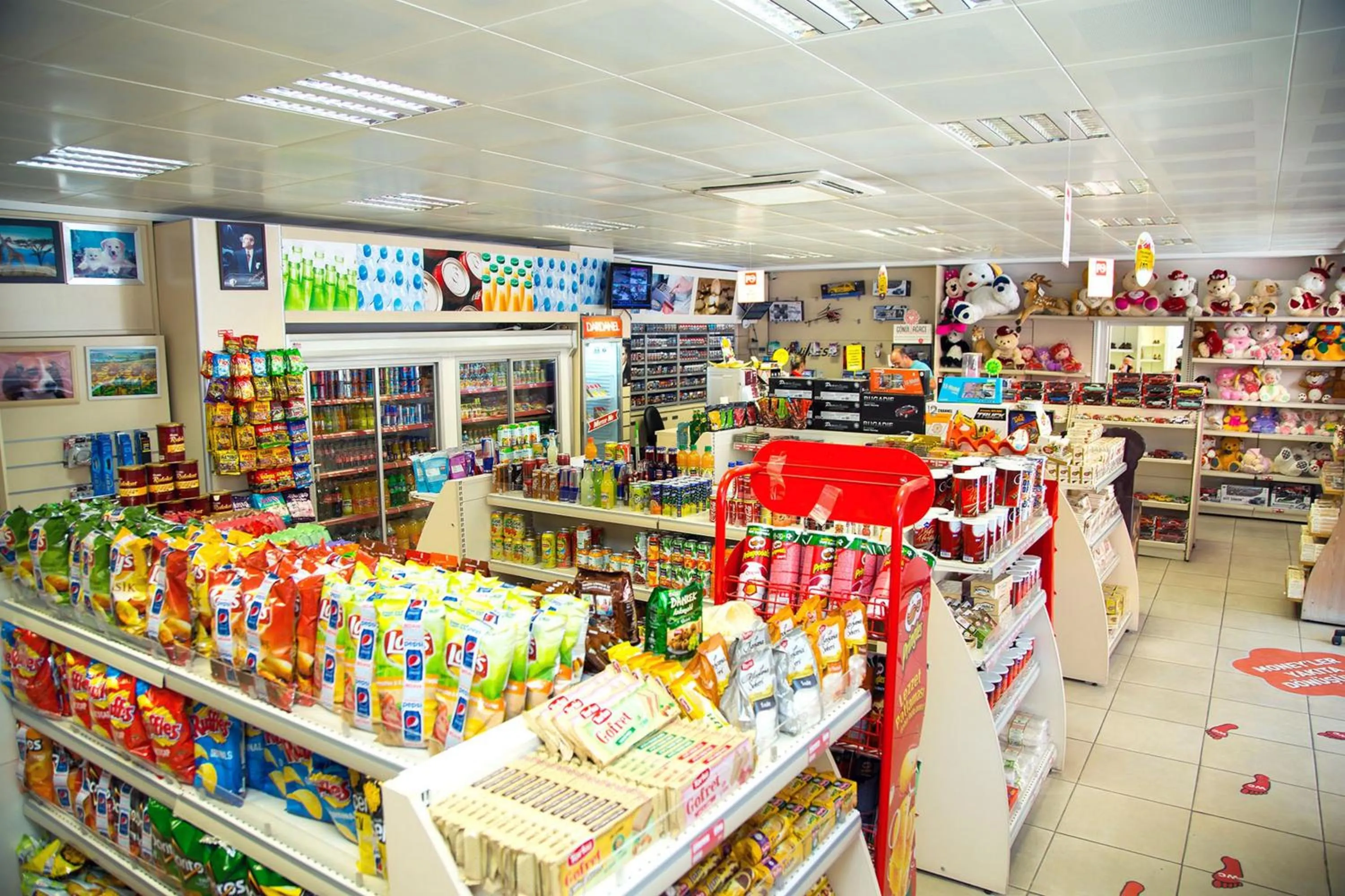 Supermarket/grocery shop in Spilos Hotel