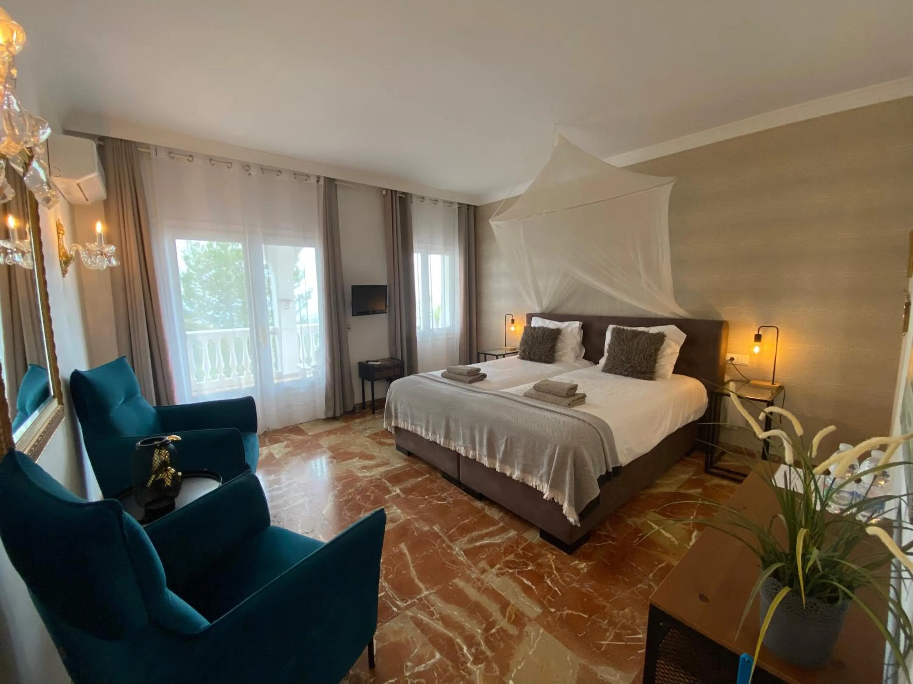 Bed in Villa Mañana