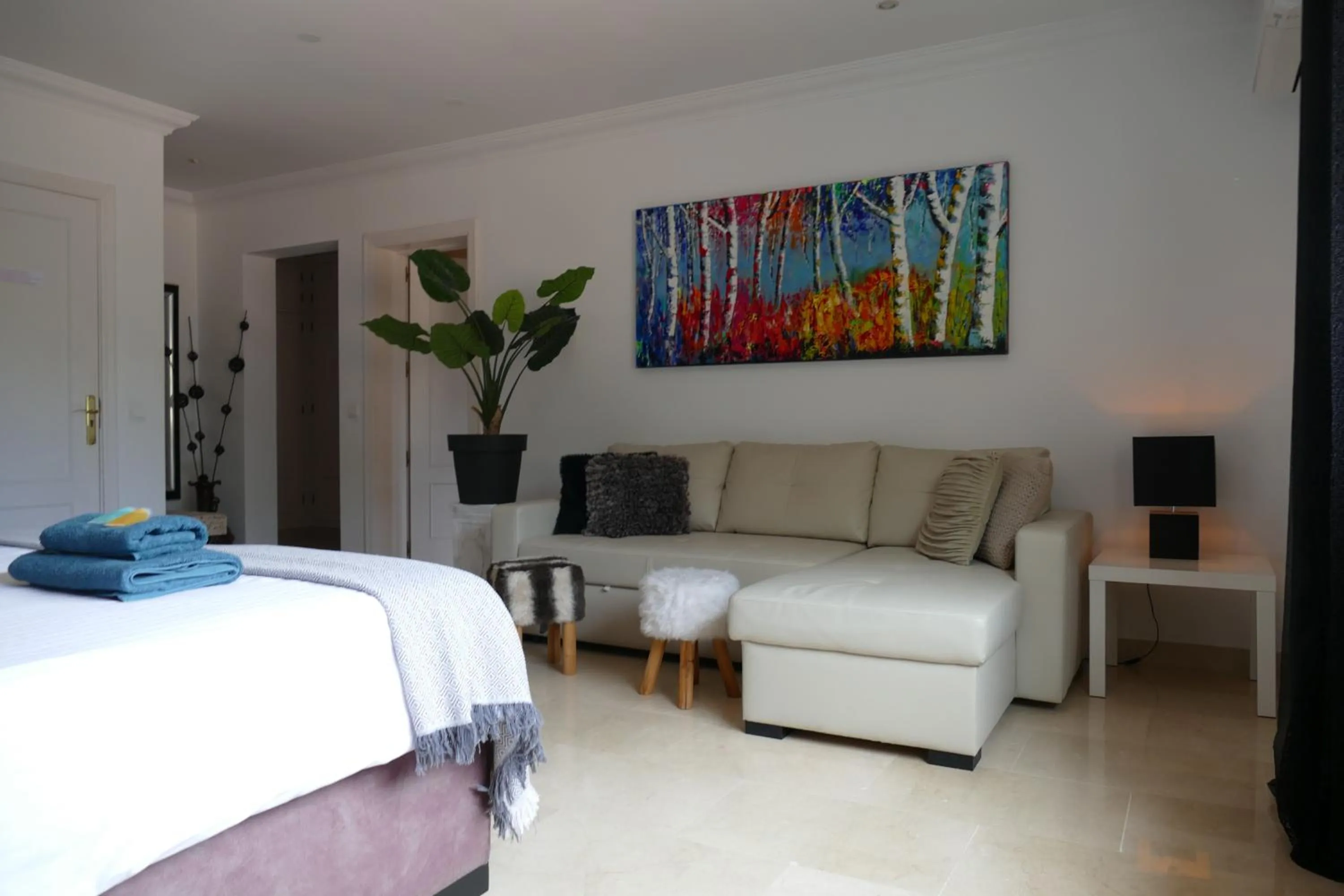 Bed in Villa Mañana