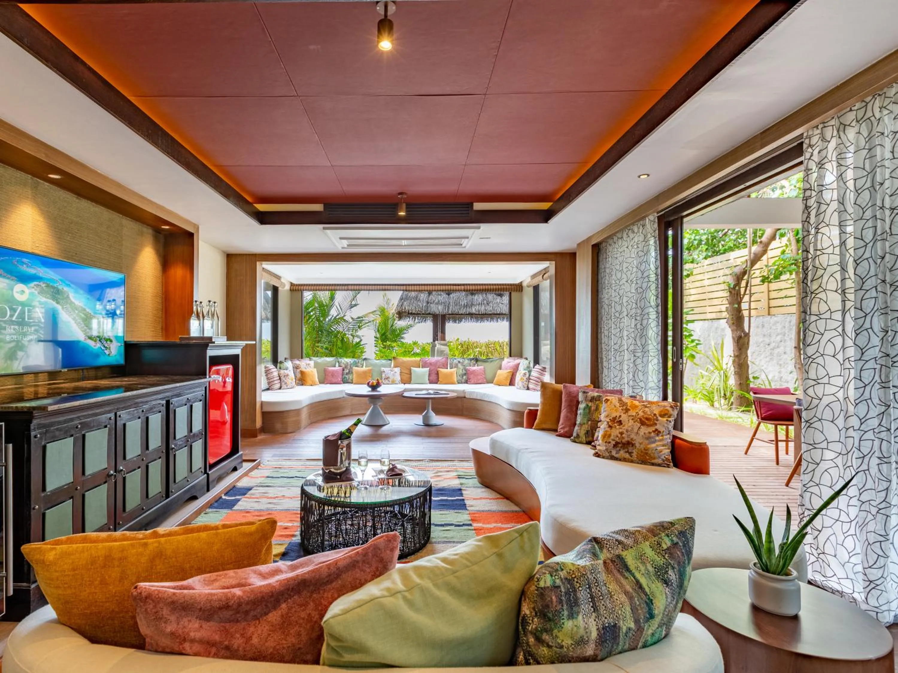 Living room in OZEN RESERVE BOLIFUSHI - Luxury All Inclusive with Free Transfers