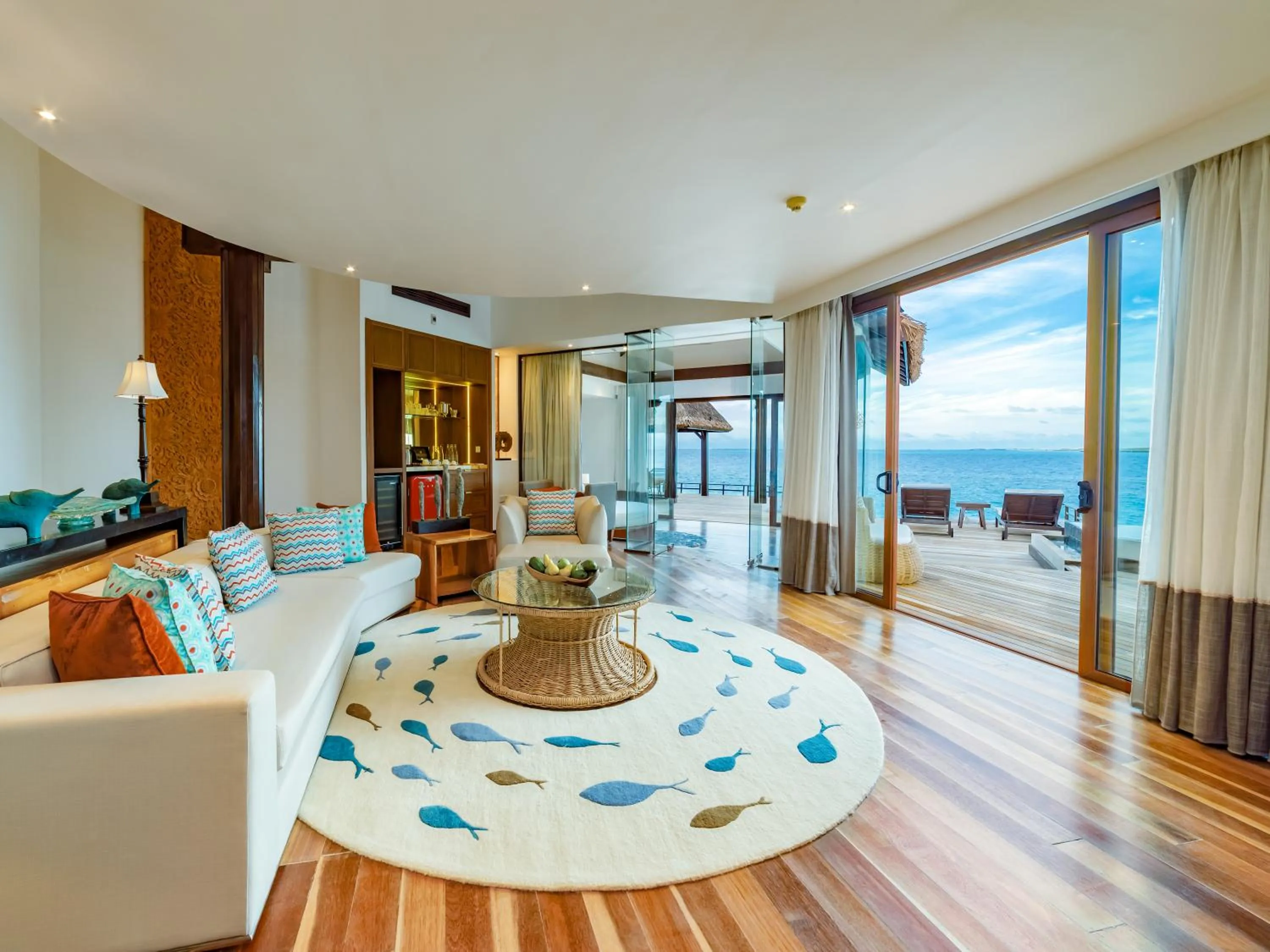 Living room in OZEN RESERVE BOLIFUSHI - Luxury All Inclusive with Free Transfers