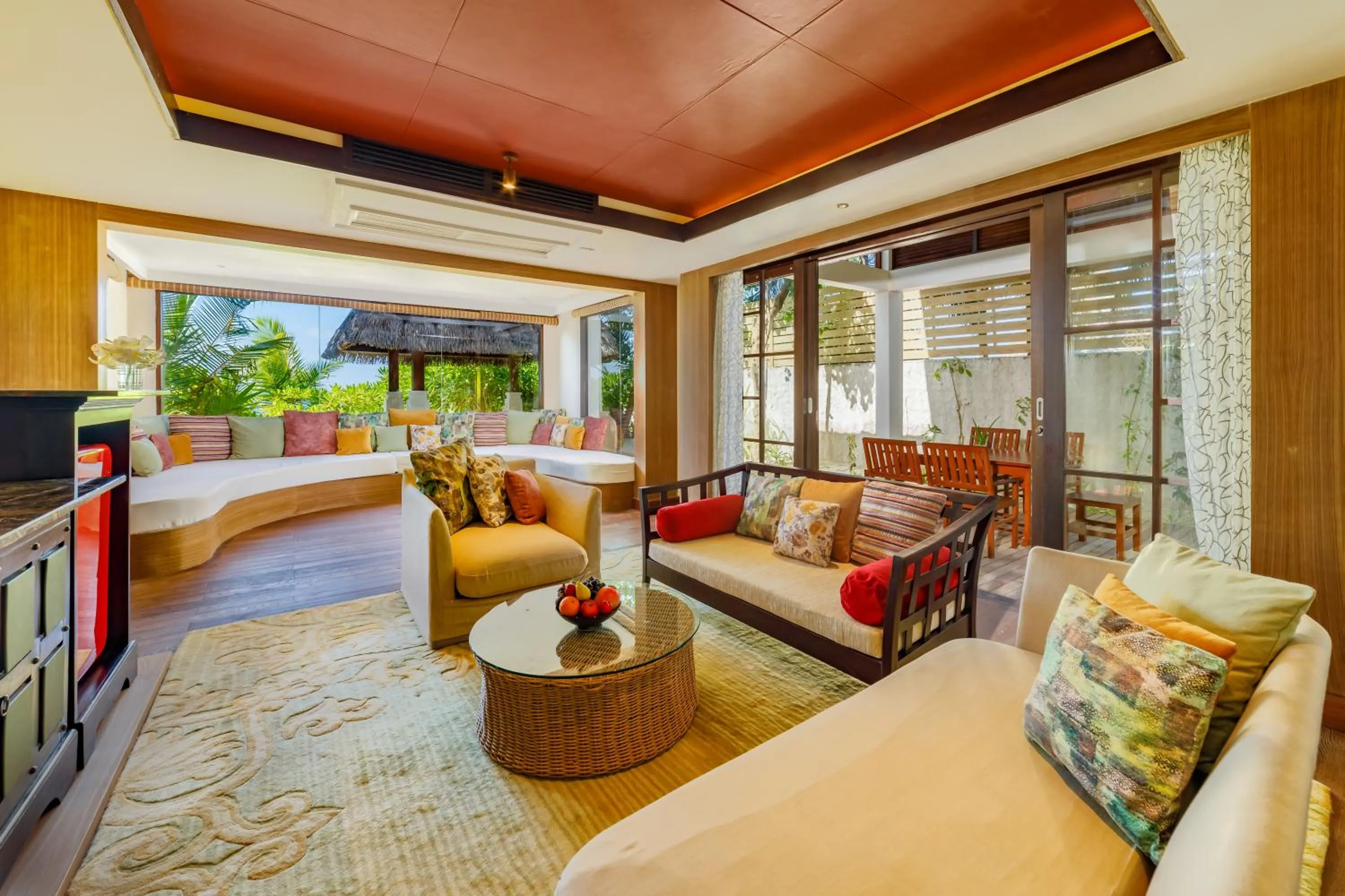 Living room in OZEN RESERVE BOLIFUSHI - Luxury All Inclusive with Free Transfers