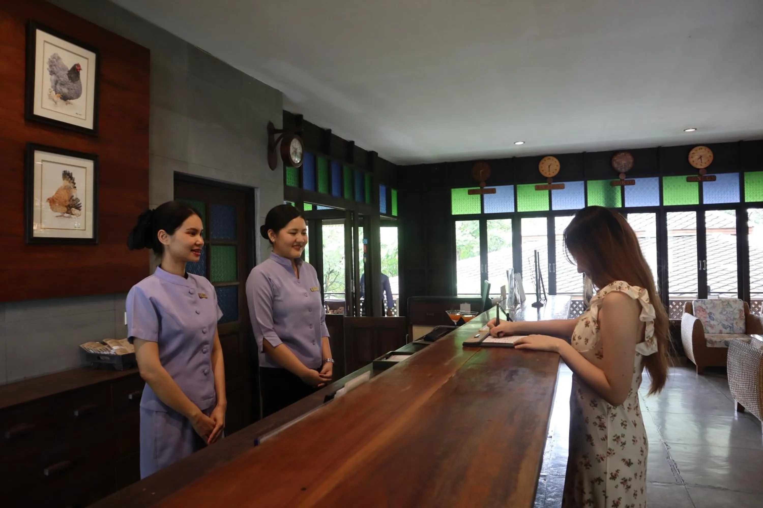 Lobby or reception in Royal River Kwai Resort and Spa