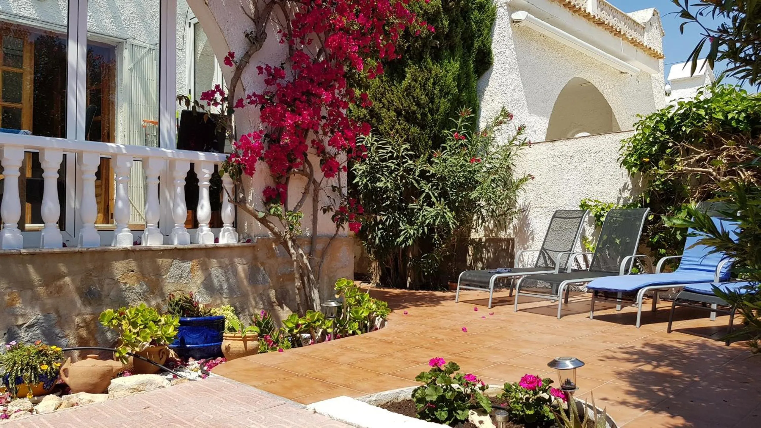 Garden in Willa Tres Suertes