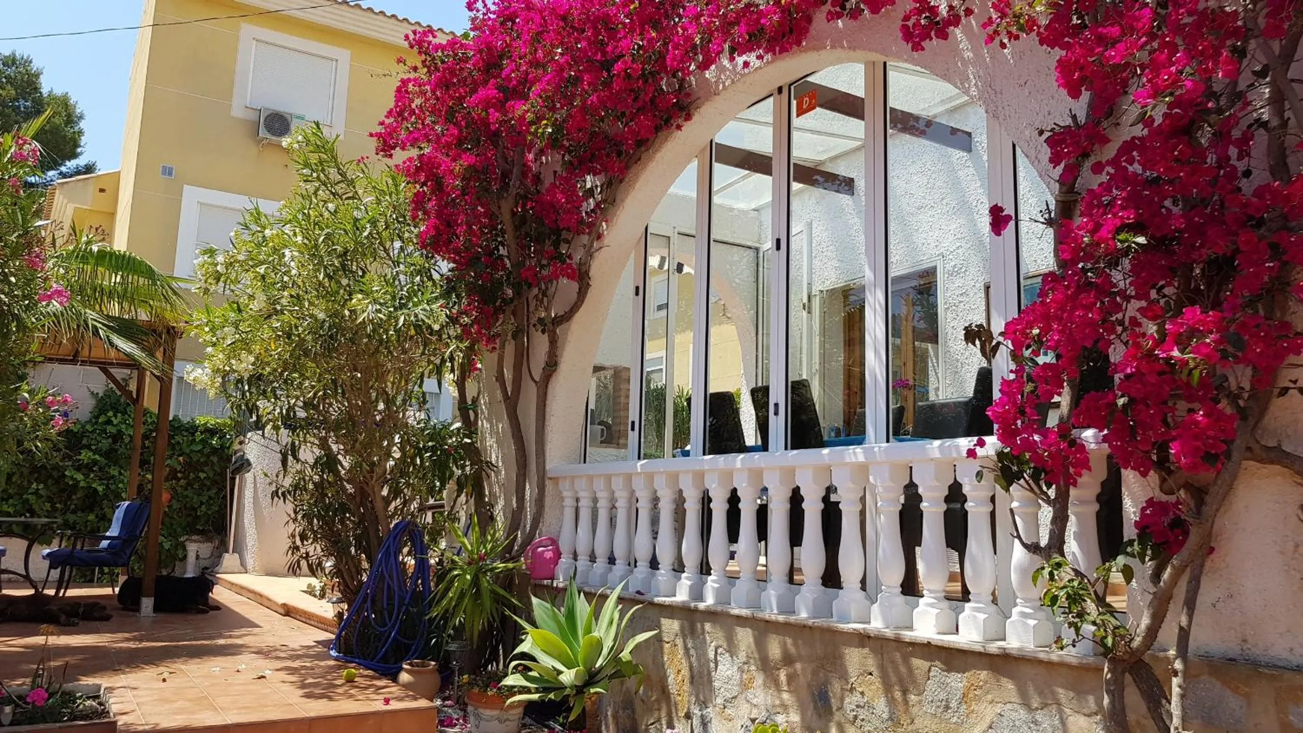 Garden in Willa Tres Suertes