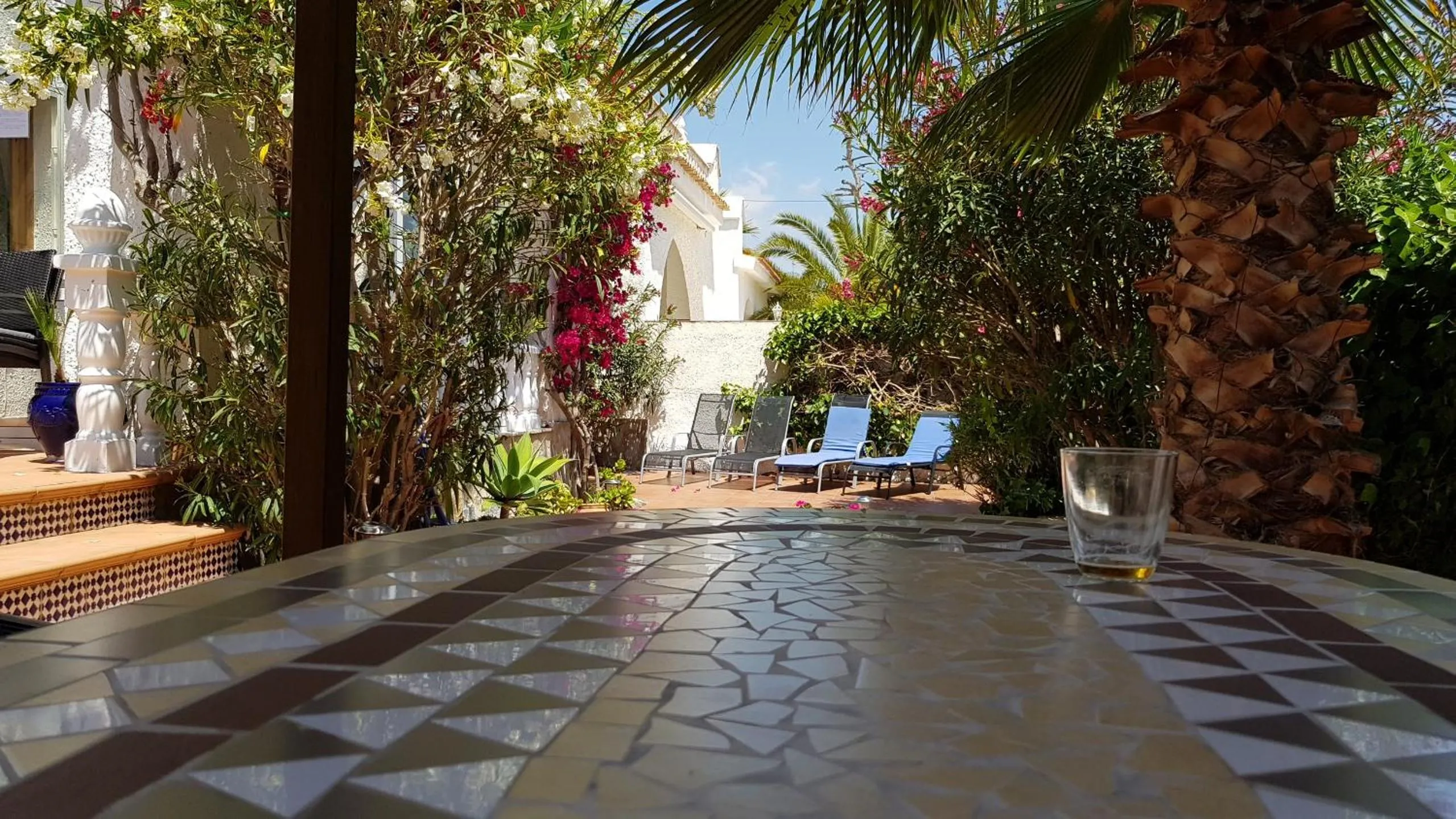 Garden in Willa Tres Suertes