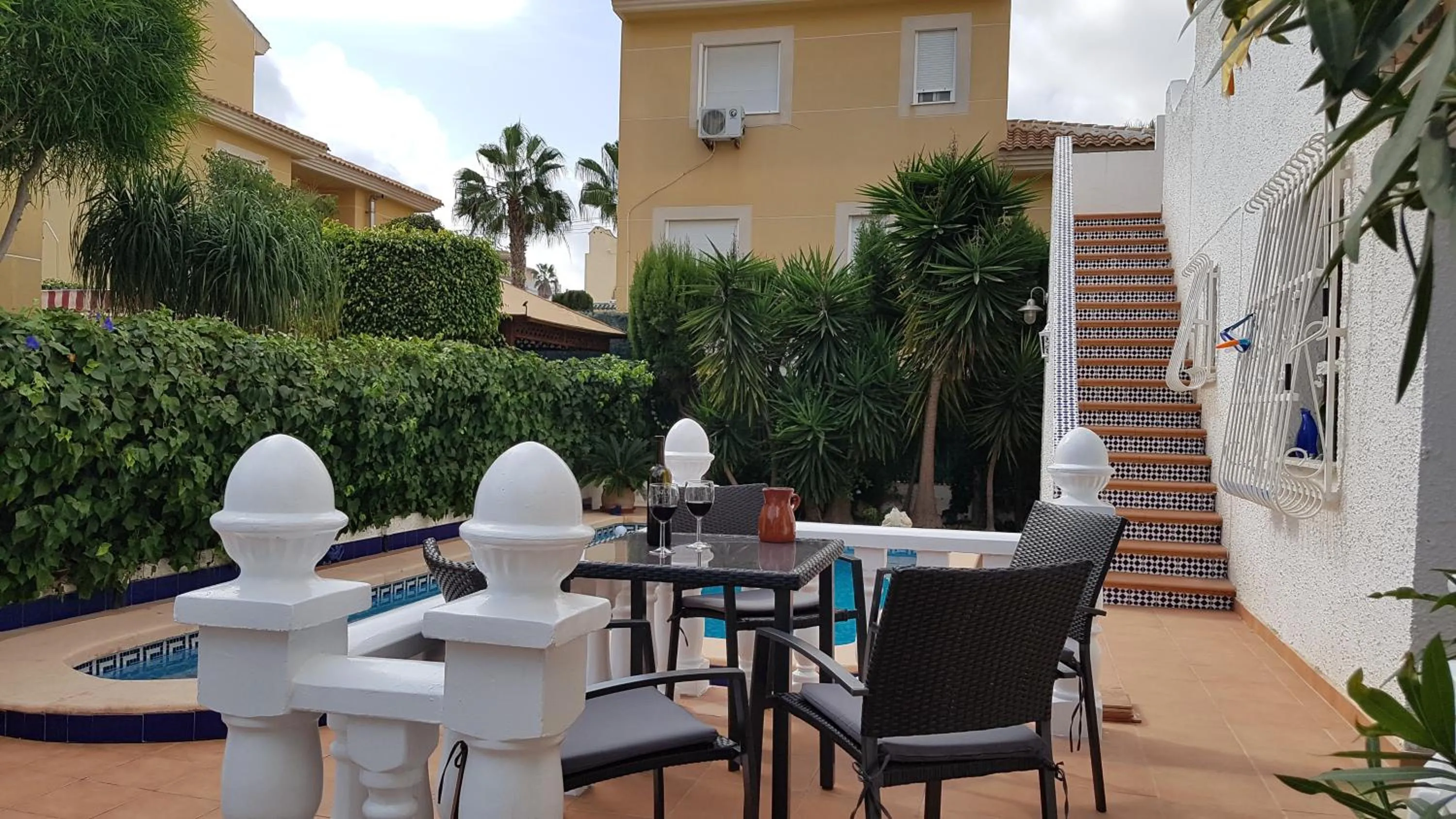 Balcony/Terrace in Willa Tres Suertes