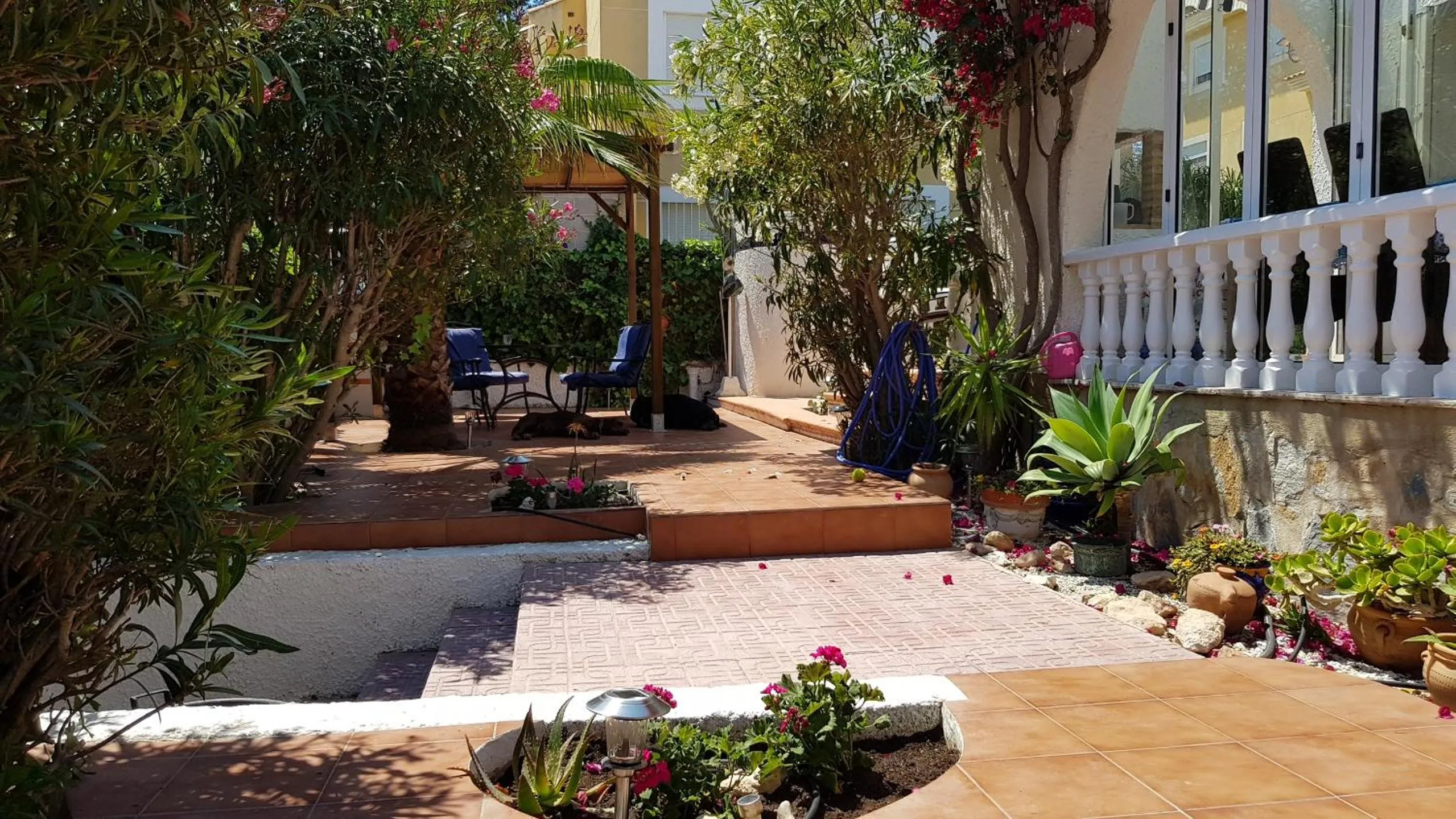 Garden in Willa Tres Suertes