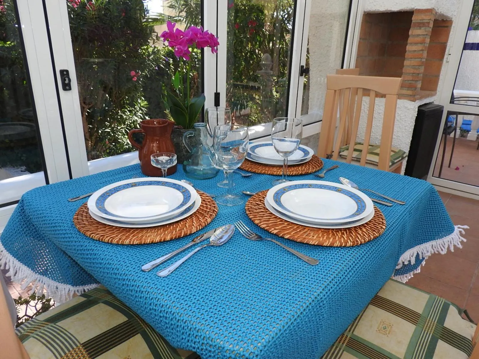 Patio in Willa Tres Suertes