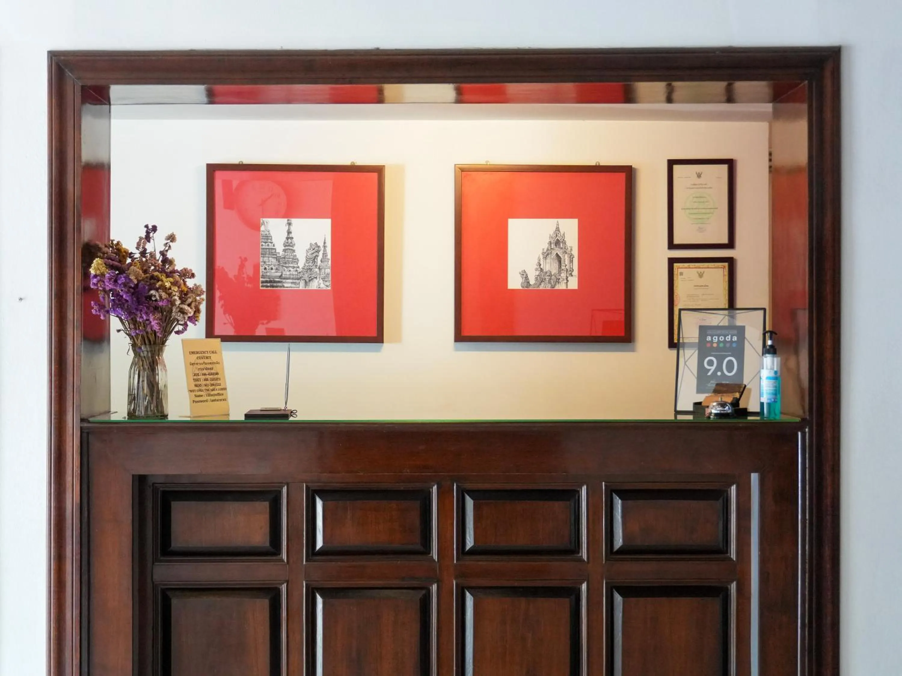 Lobby or reception in Villa Lantara Chiangmai