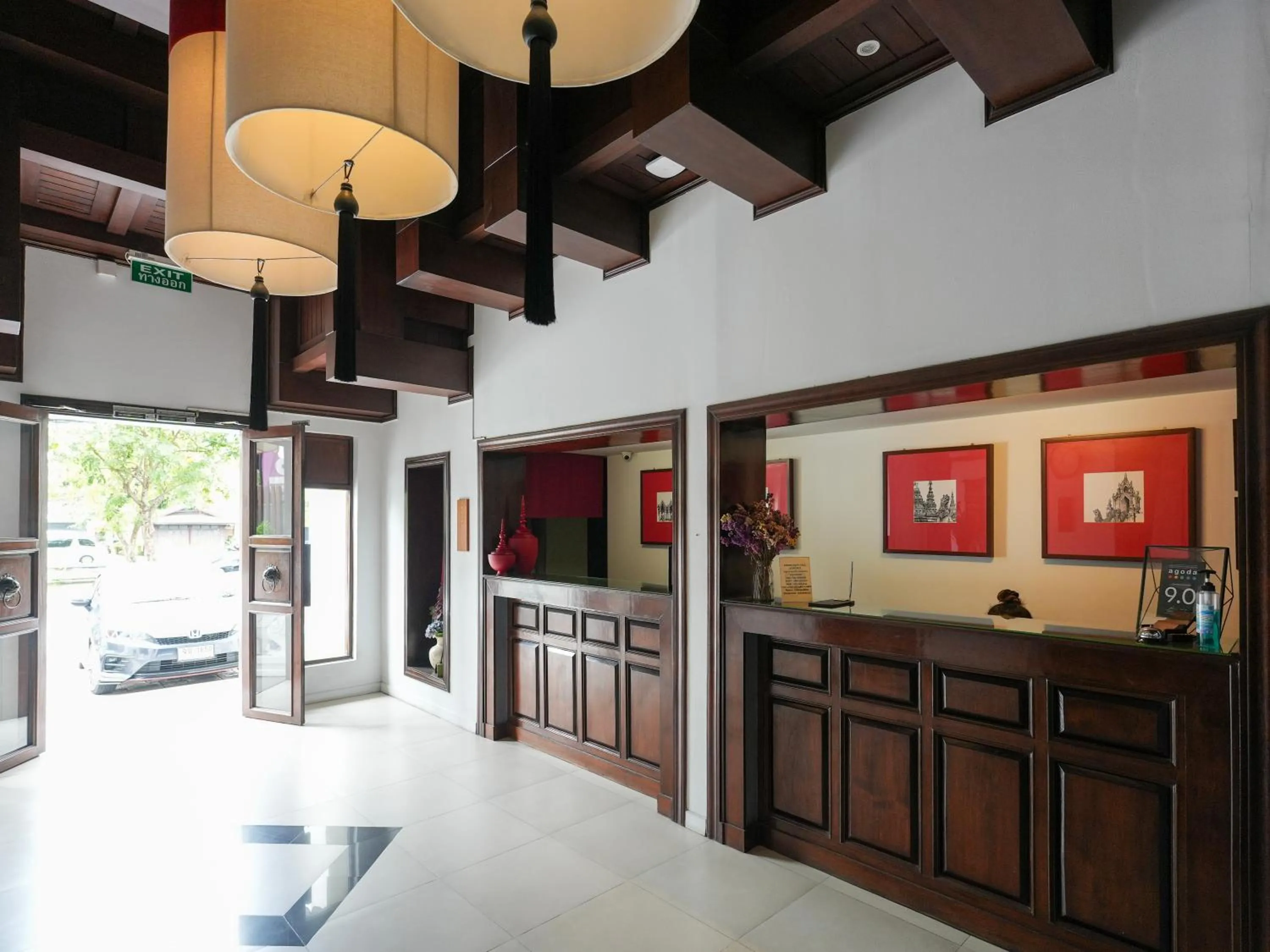 Lobby or reception in Villa Lantara Chiangmai