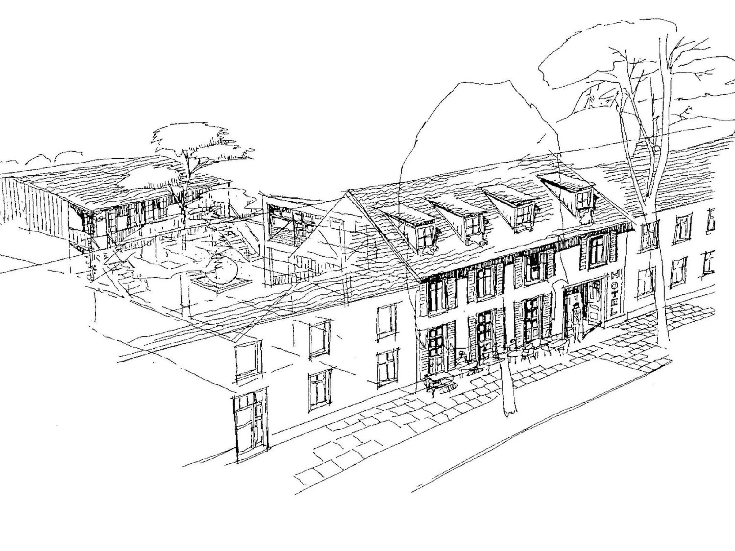 Property building in Der Seehof Rheinsberg