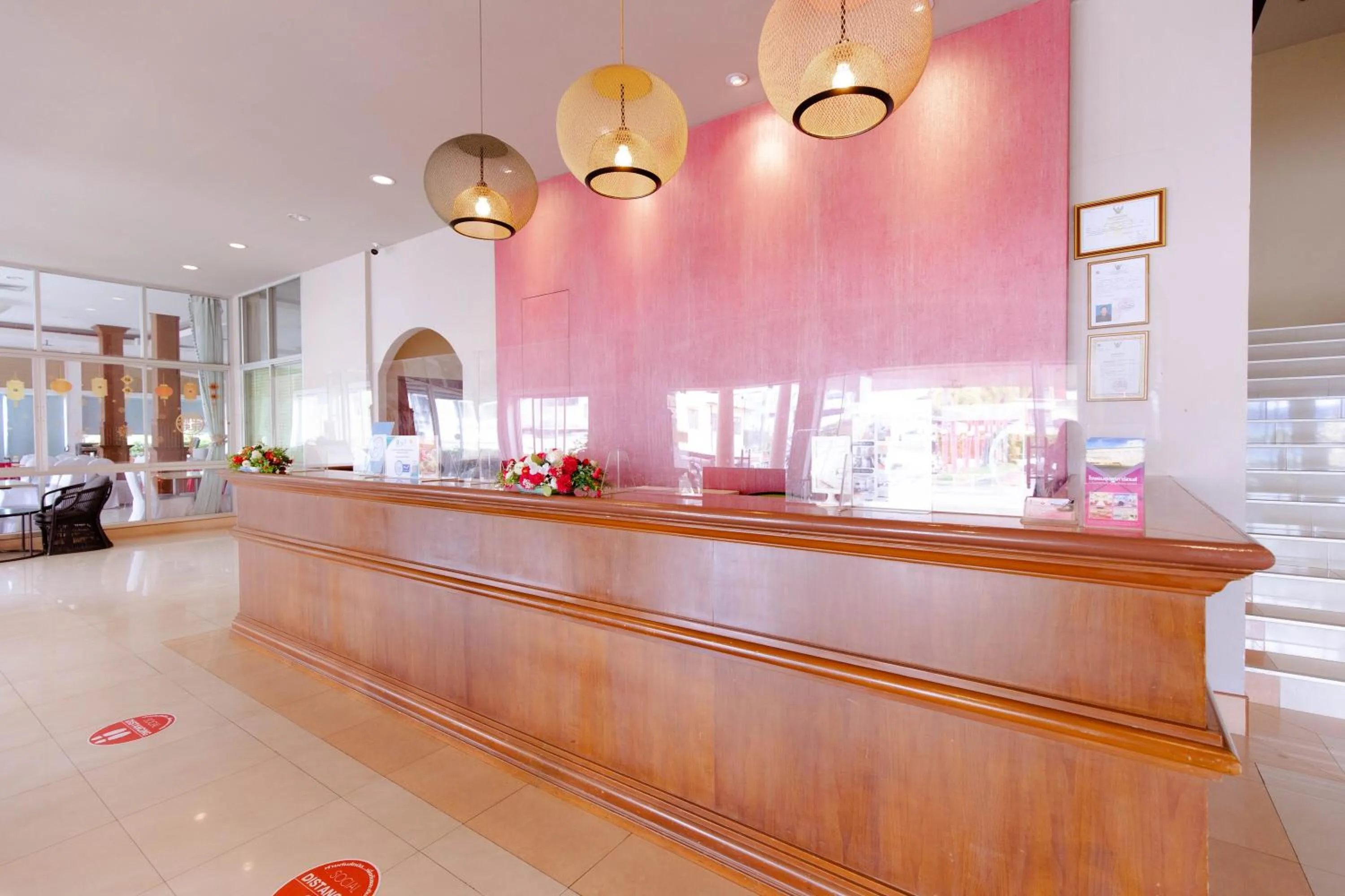 Lobby or reception in Chumphon Gardens Hotel