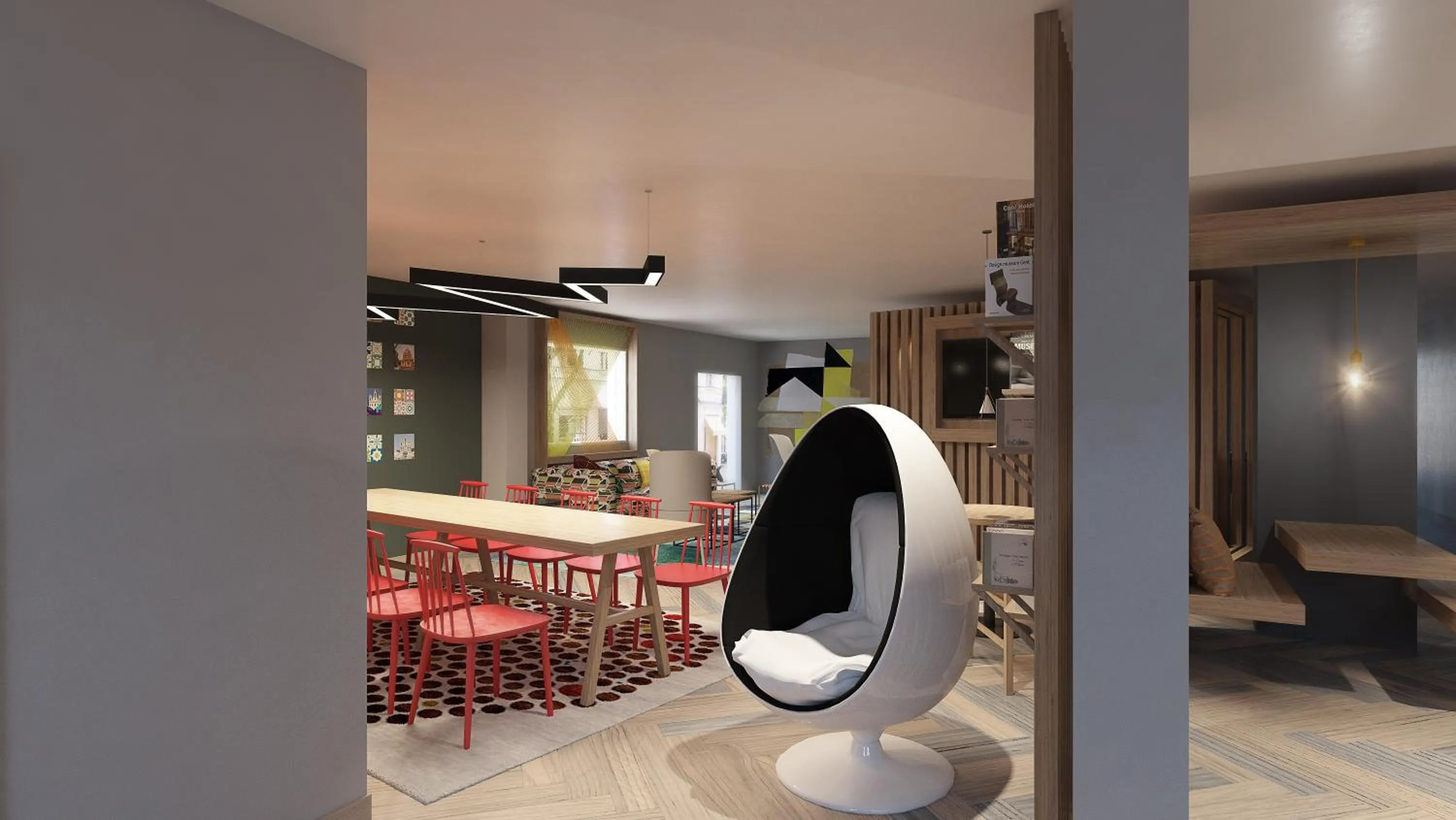 Lounge or bar in Ginger Goa, Panjim