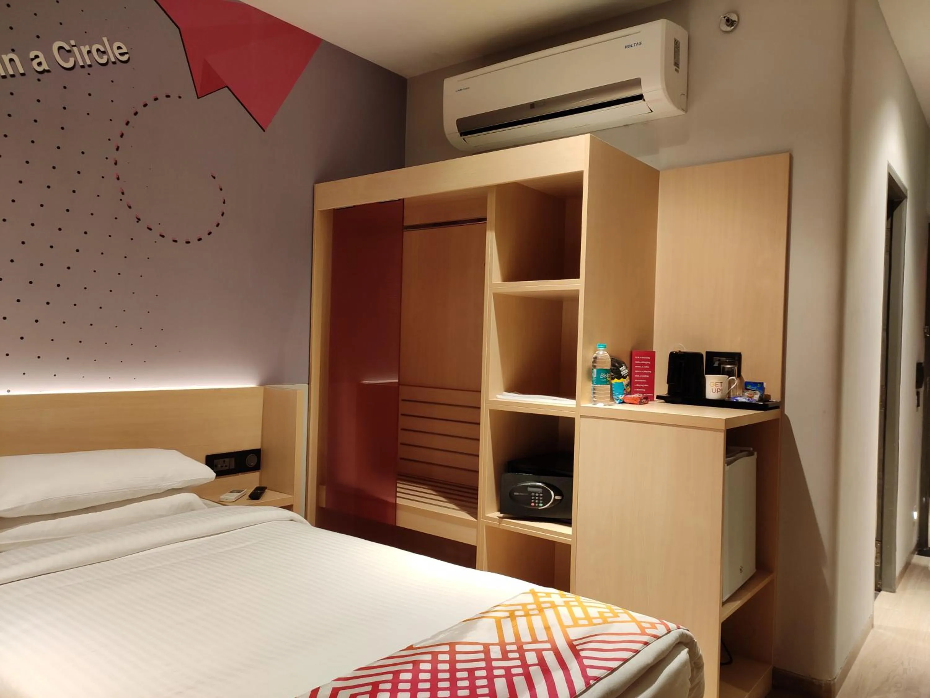 TV and multimedia, Bed in Ginger Goa, Panjim