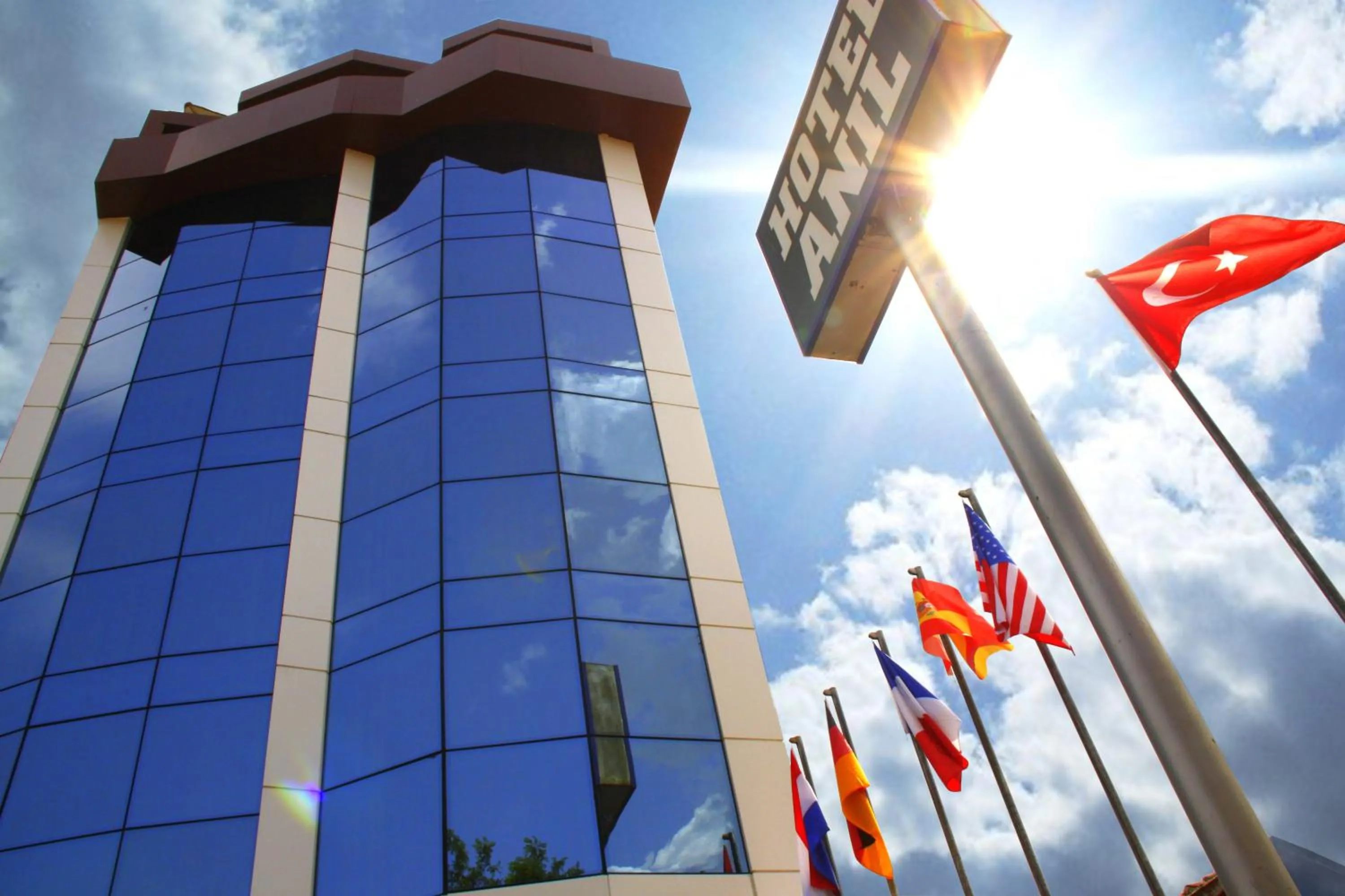 Facade/entrance in Anil Hotel