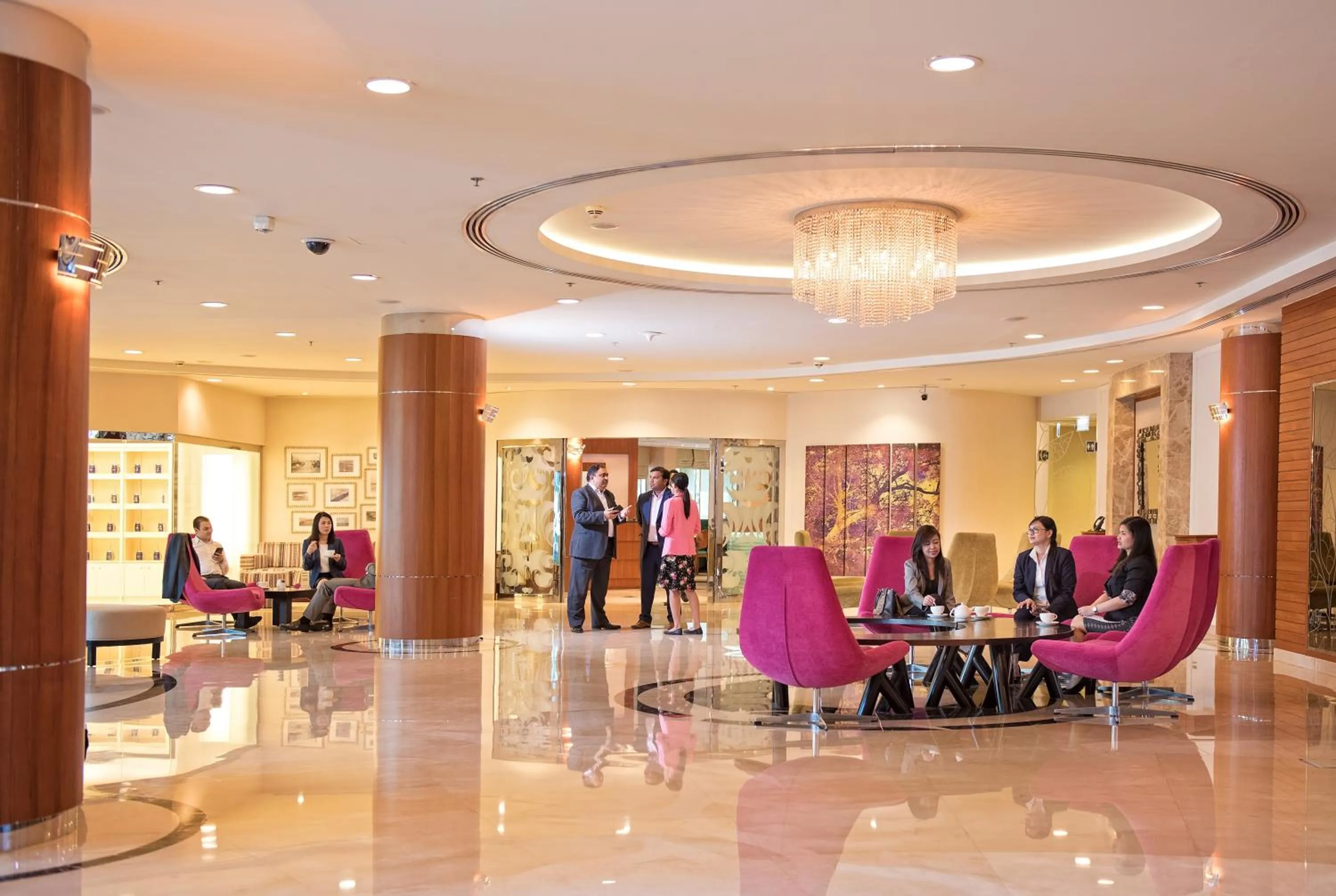Lobby or reception in Avani Deira Dubai Hotel