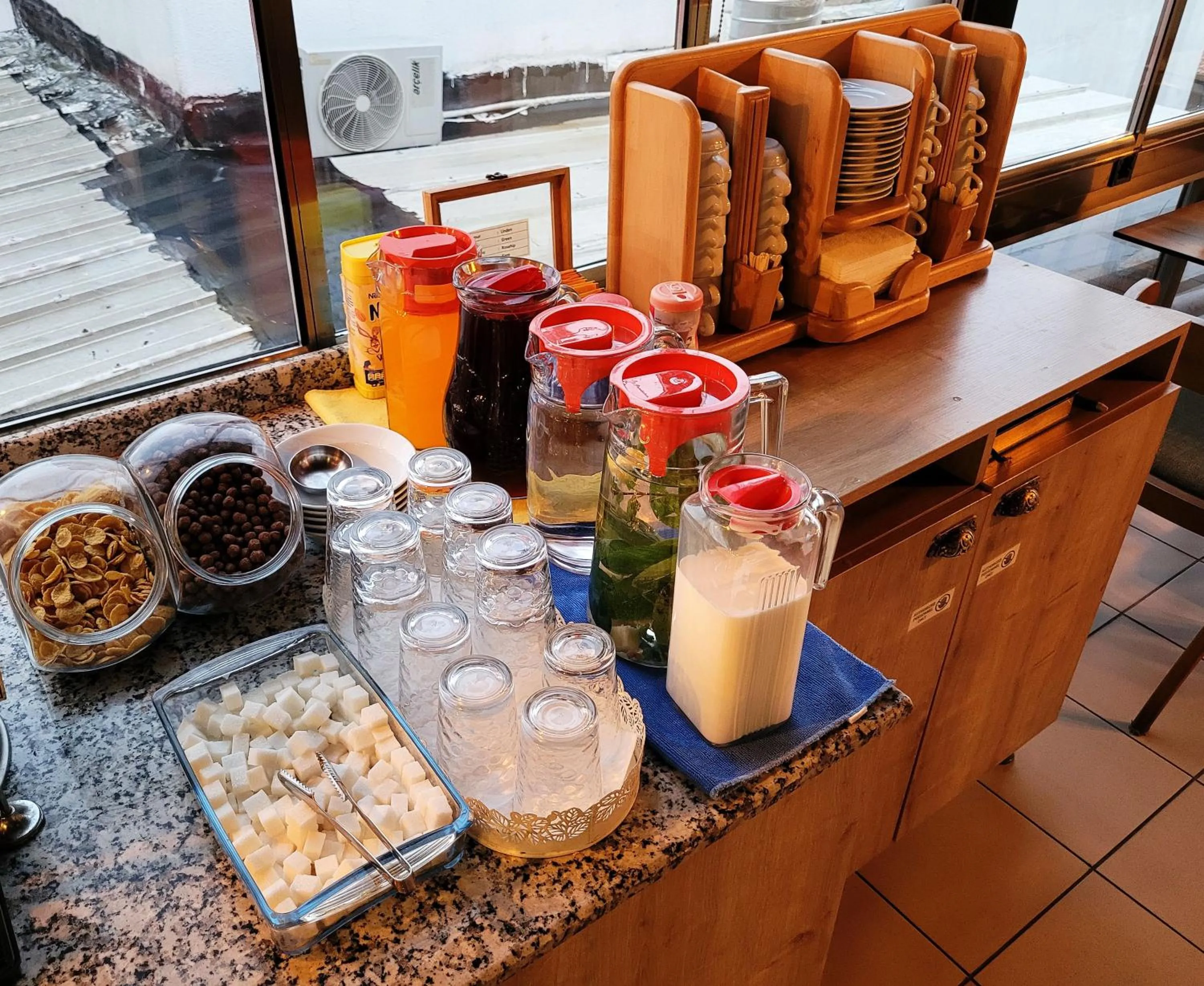 Buffet breakfast in Marmara Guesthouse