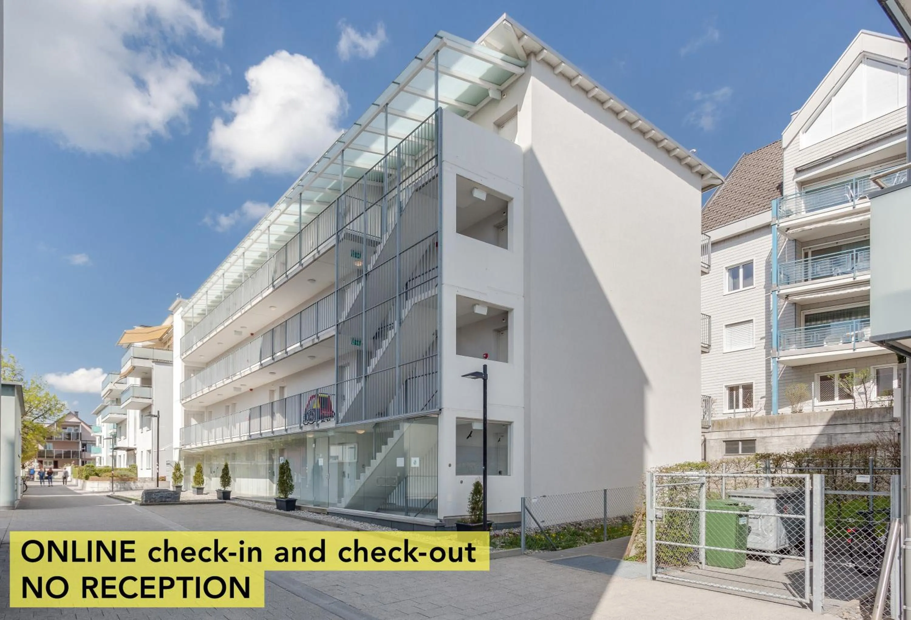 Facade/entrance in Anstatthotel Hochdorf - app self-check-in