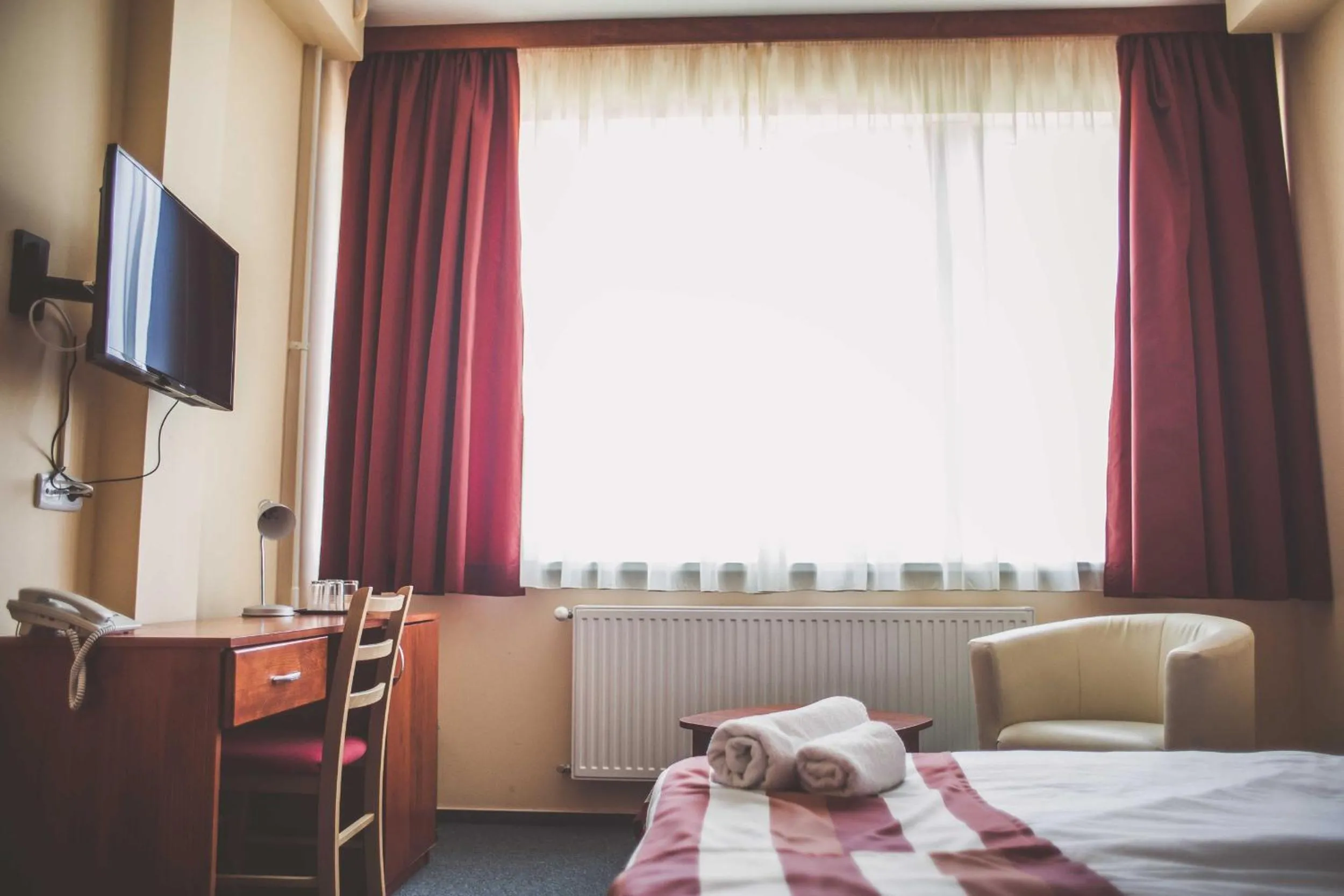Photo of the whole room, Bed in Fordan Hotel Pécs