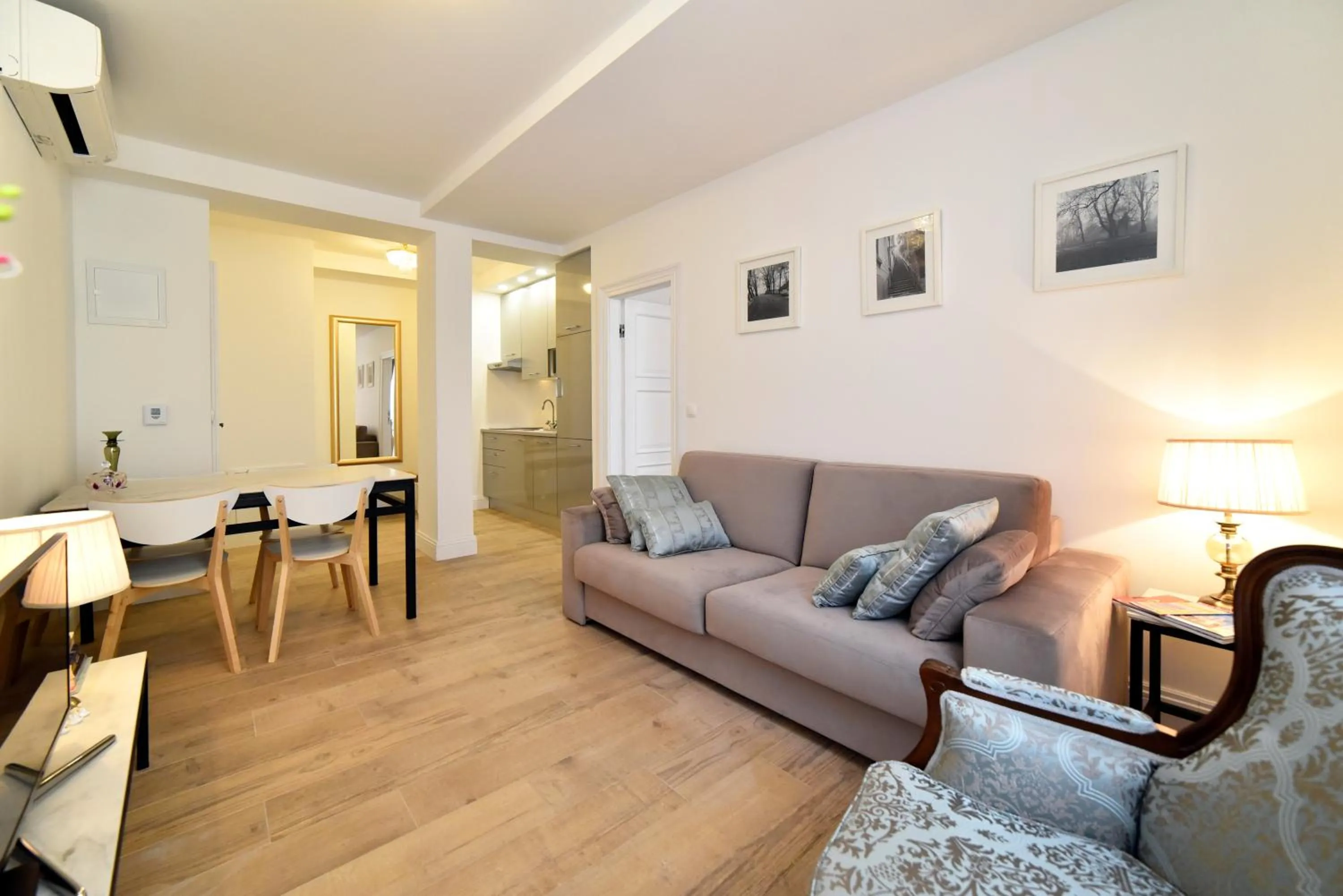 Living room in Manduša Heritage Apartments
