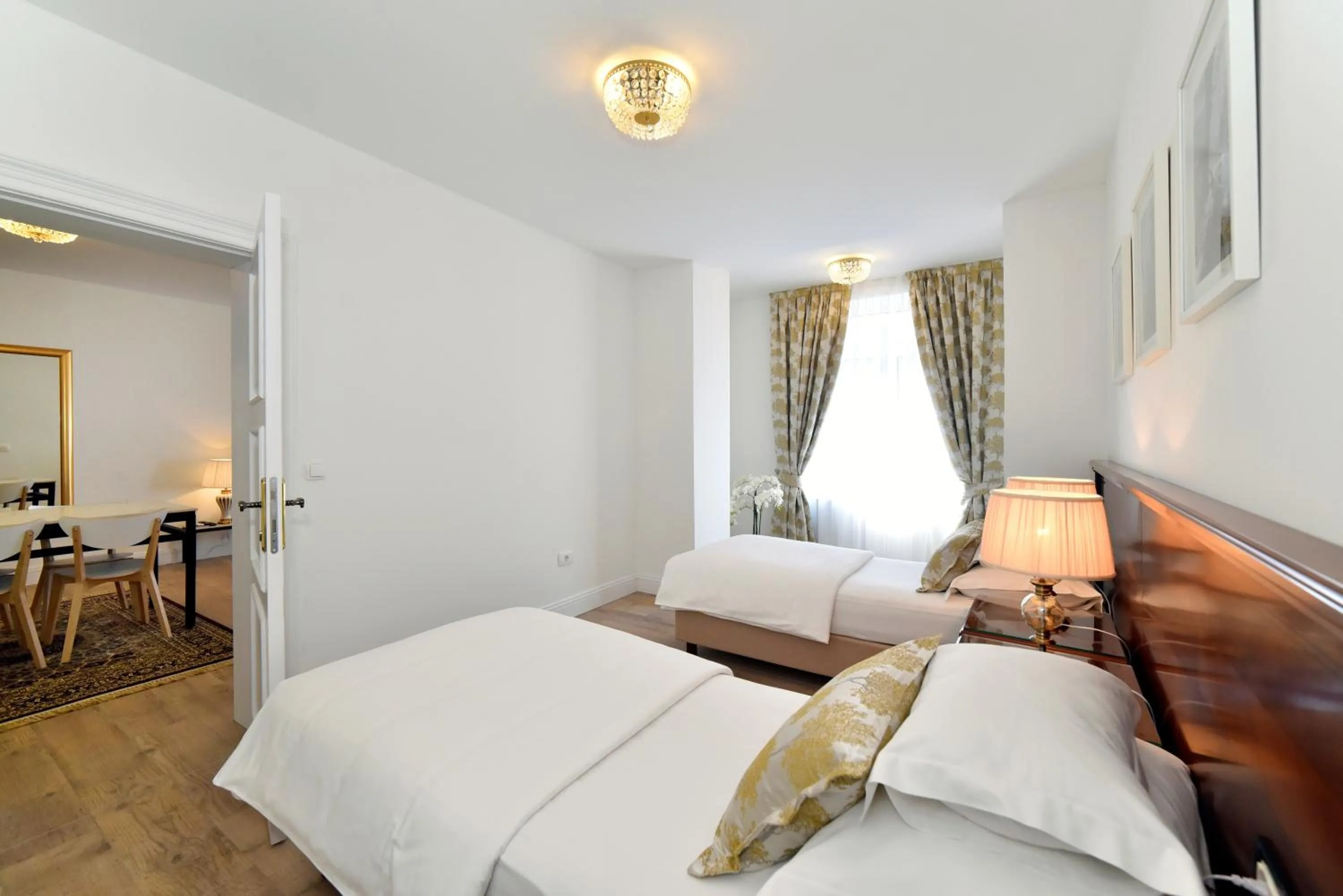 Bedroom, Bed in Manduša Heritage Apartments