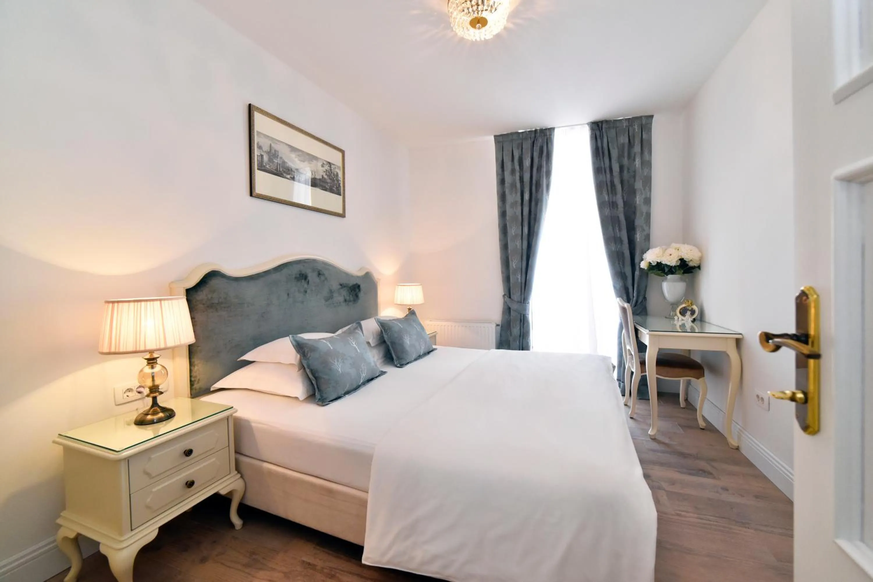 Bedroom, Bed in Manduša Heritage Apartments