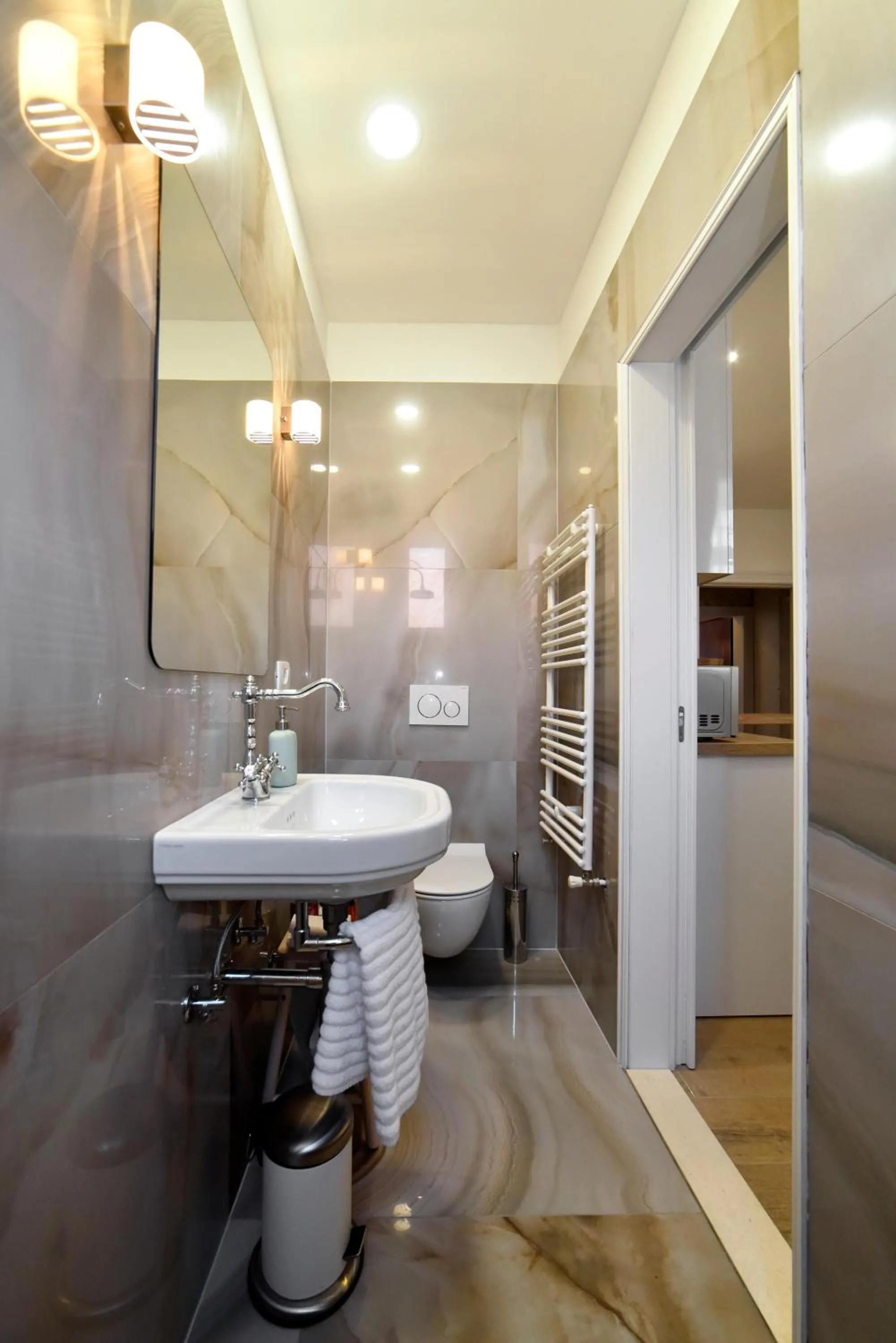 Bathroom in Manduša Heritage Apartments