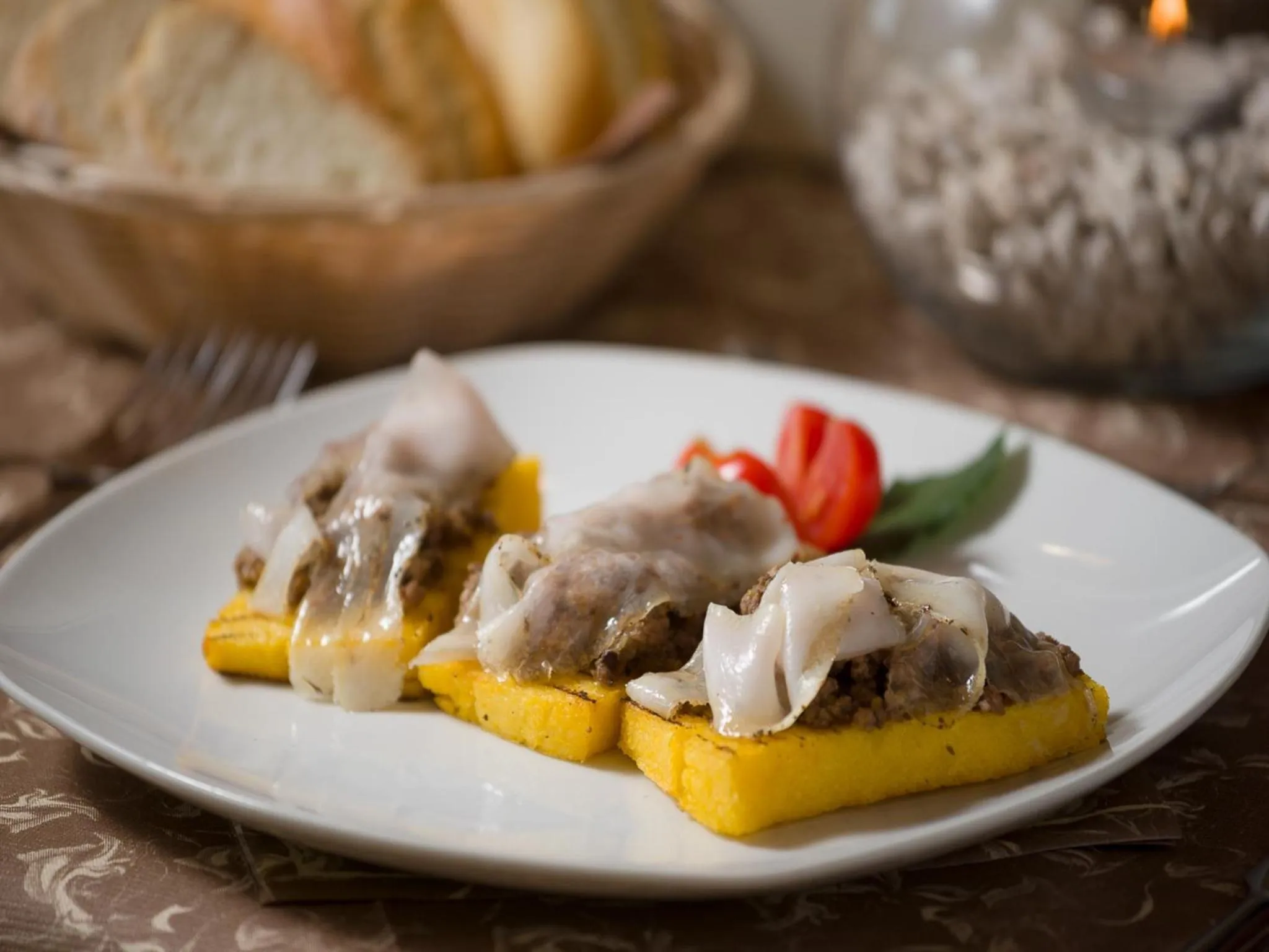 Food close-up in Terme Di Sorano Resort