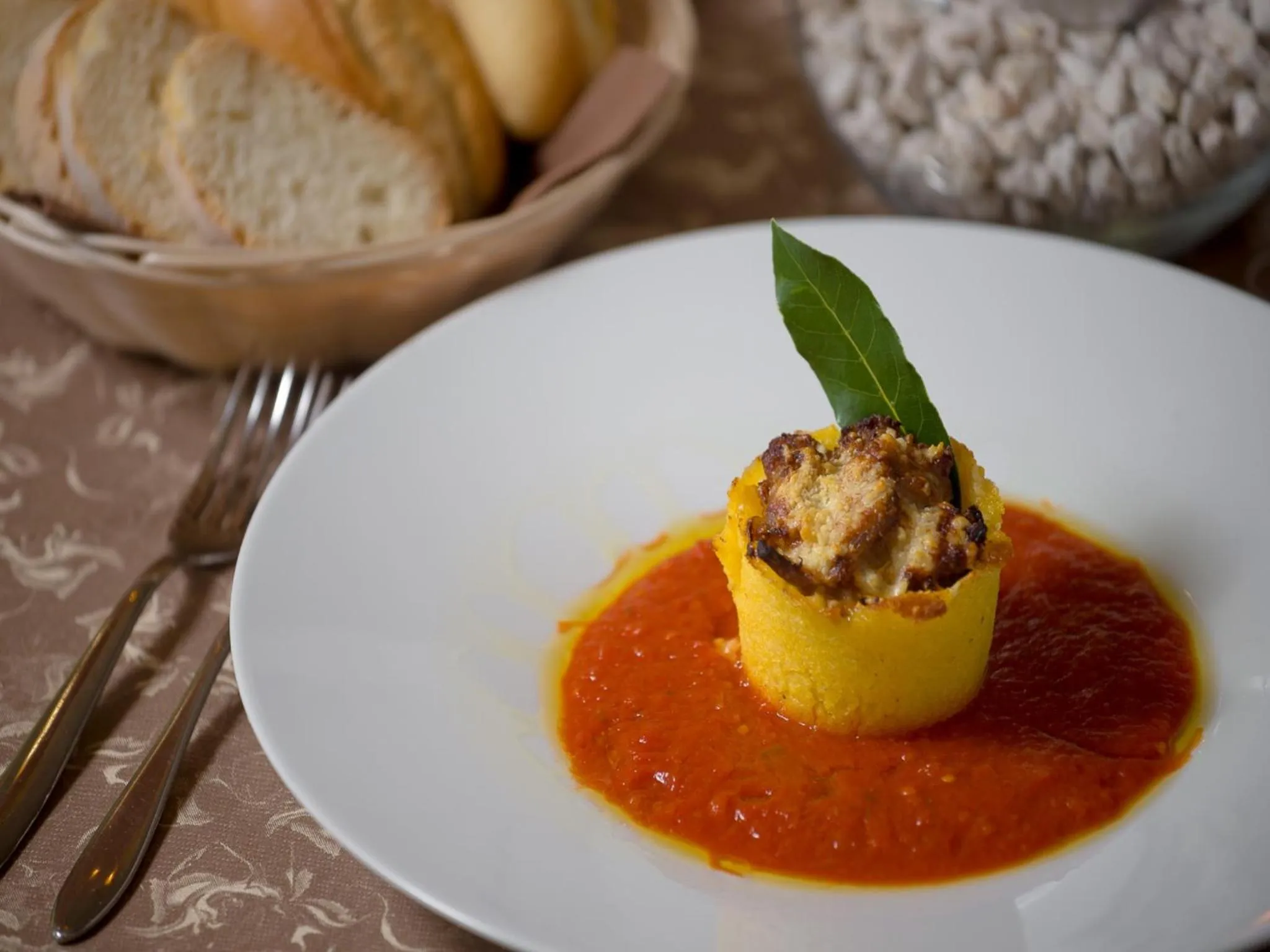 Food close-up in Terme Di Sorano Resort