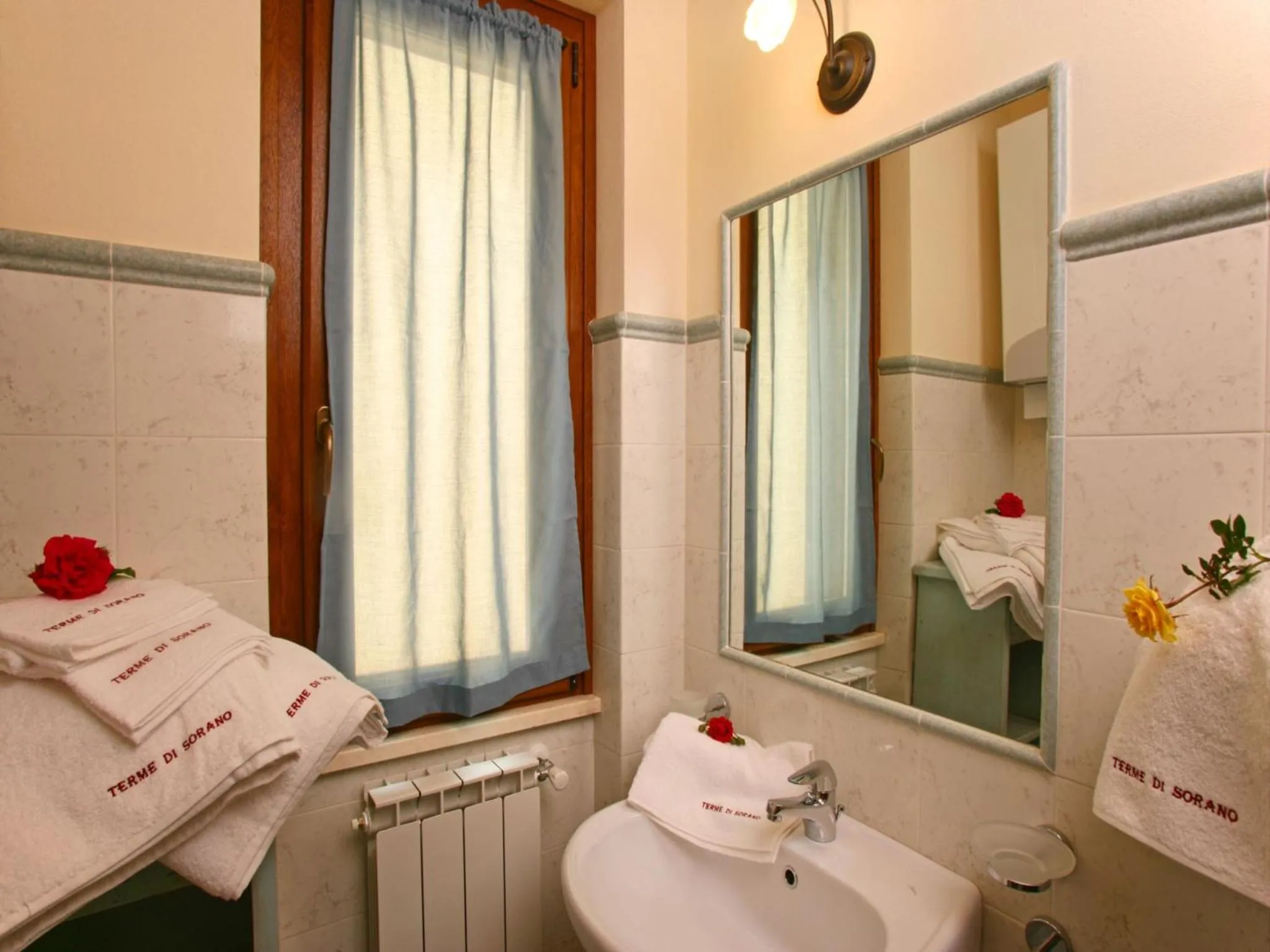 Bathroom in Terme Di Sorano Resort