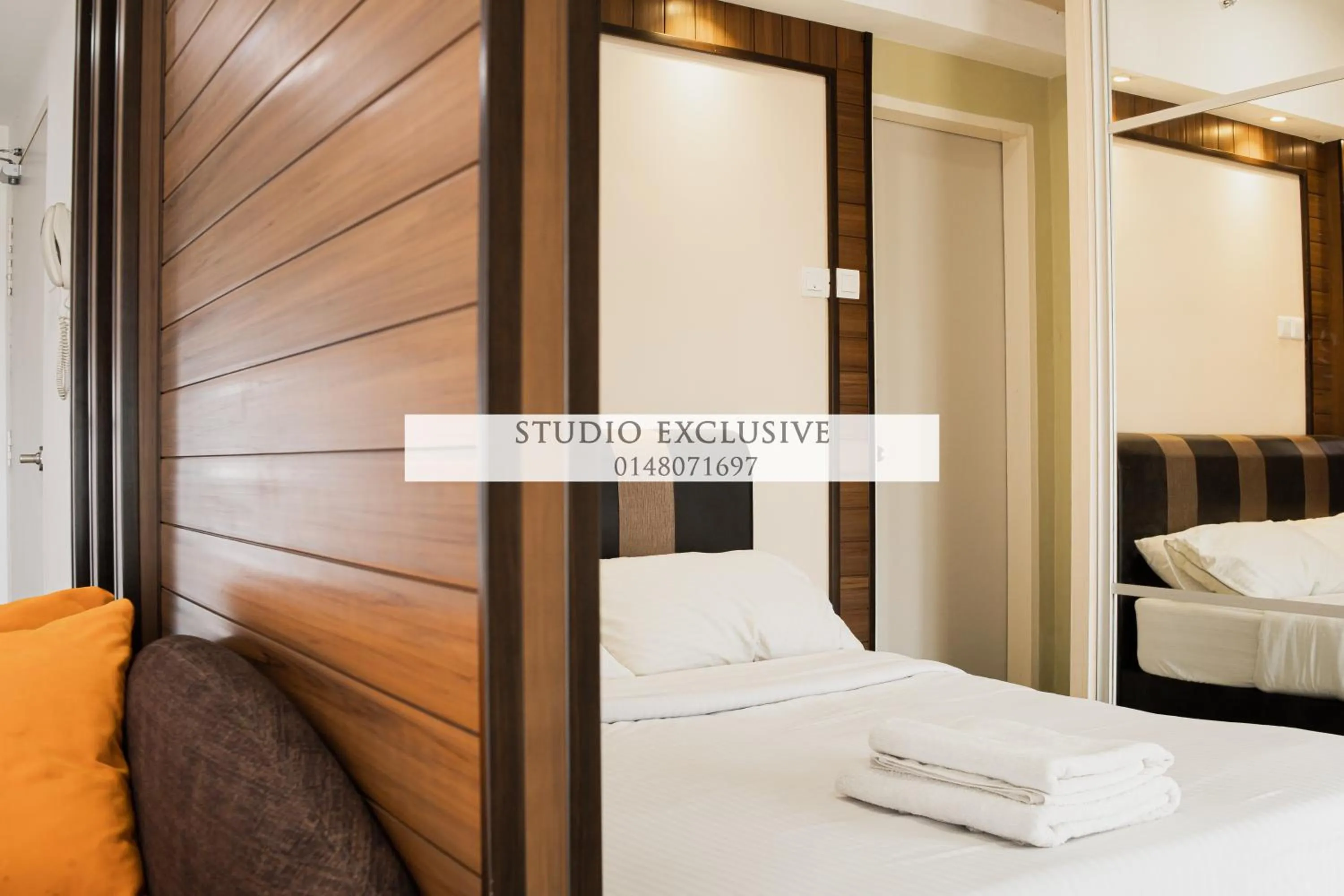 Bed in Studio Exclusive (D'Perdana Condominium)
