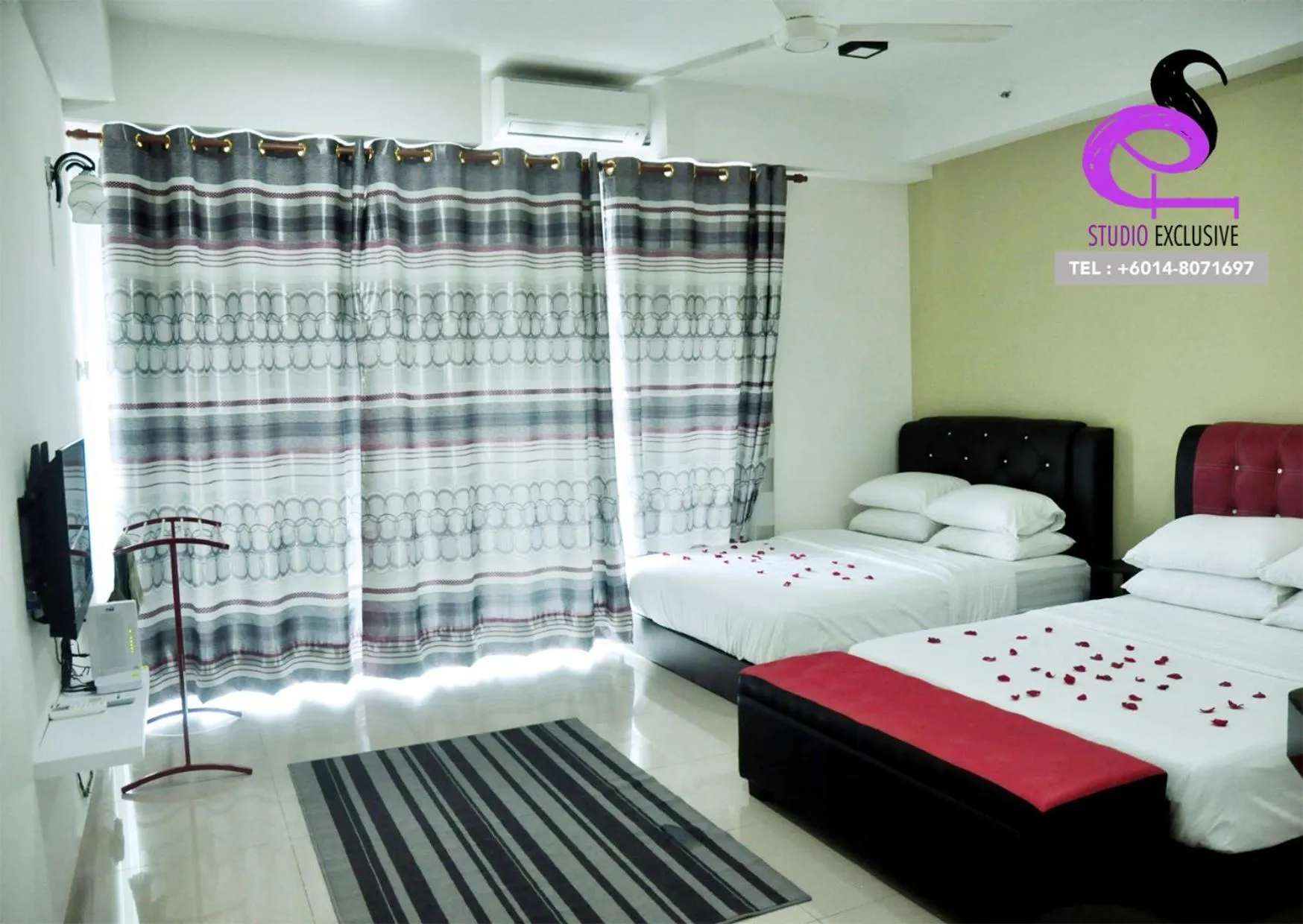 Bed in Studio Exclusive (D'Perdana Condominium)