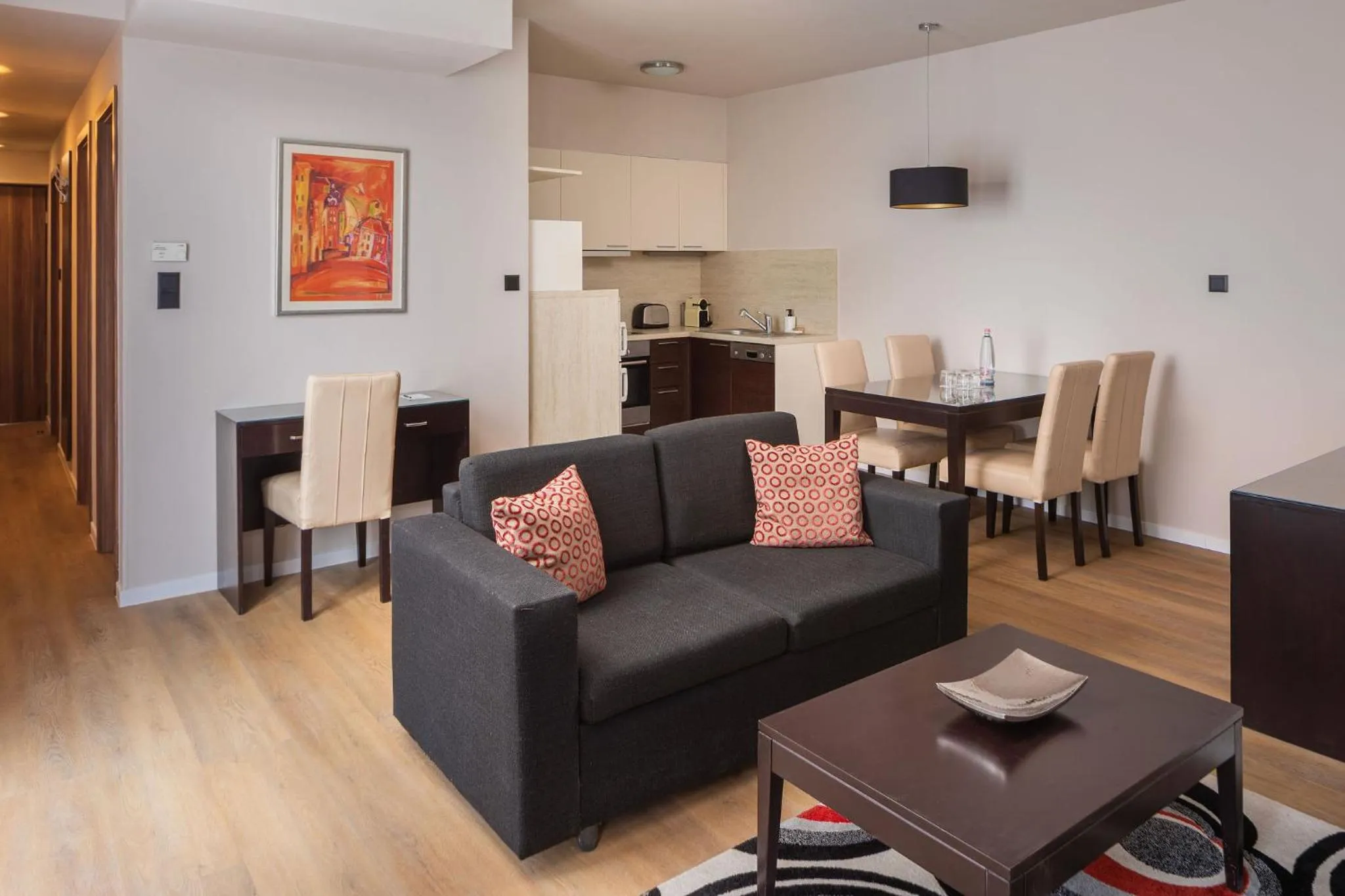 Living room in Escala Hotel & Suites