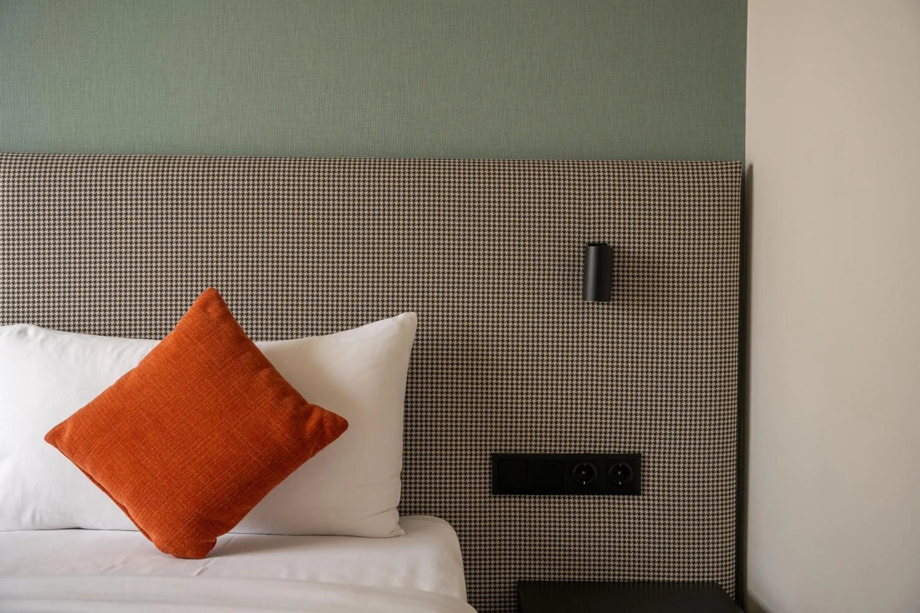 Decorative detail, Bed in Escala Hotel & Suites