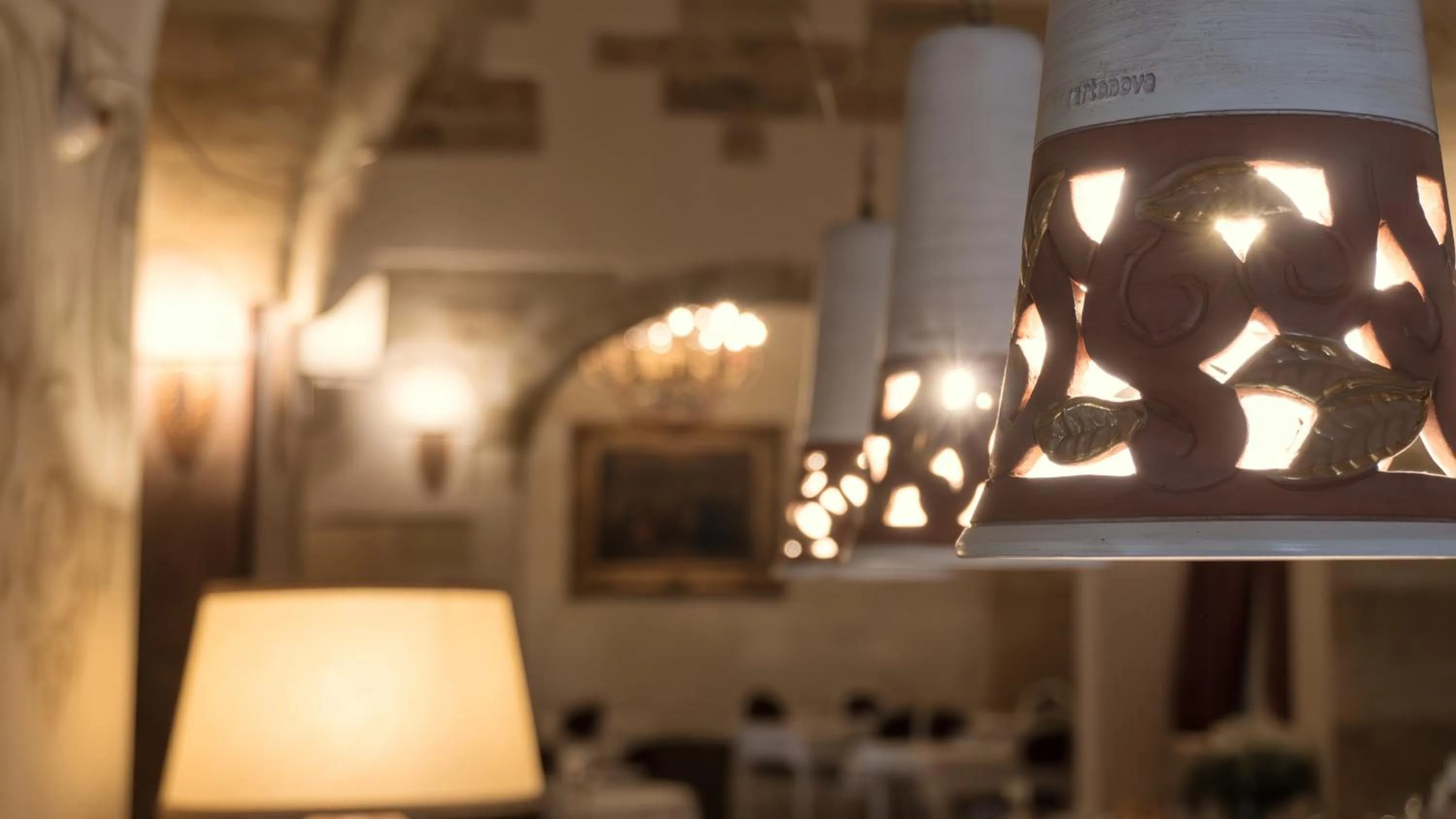 Lobby or reception in Kelina Charme Hotel by Cantine Due Palme