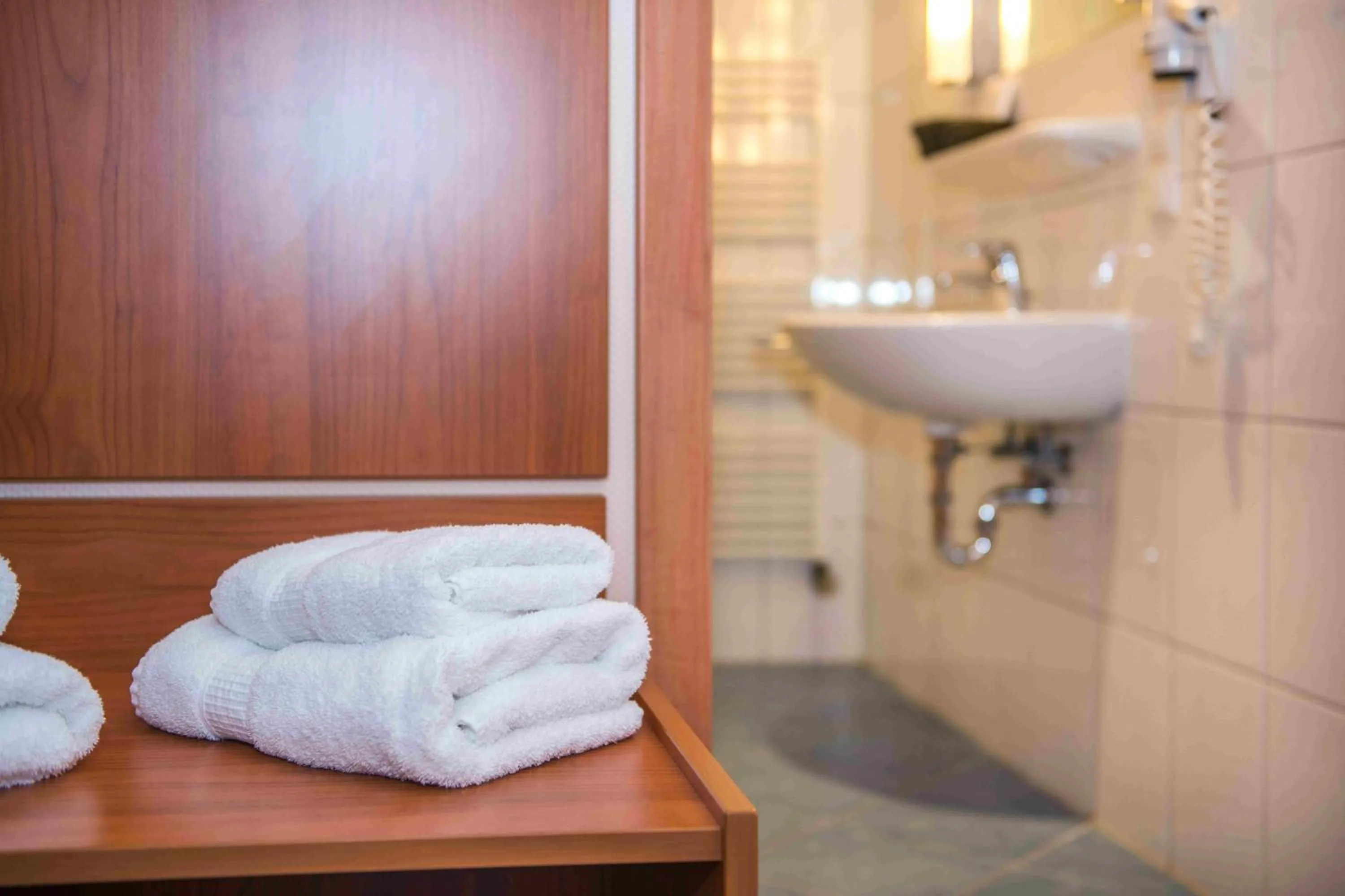 Bathroom in Golfhotel Denzerheide