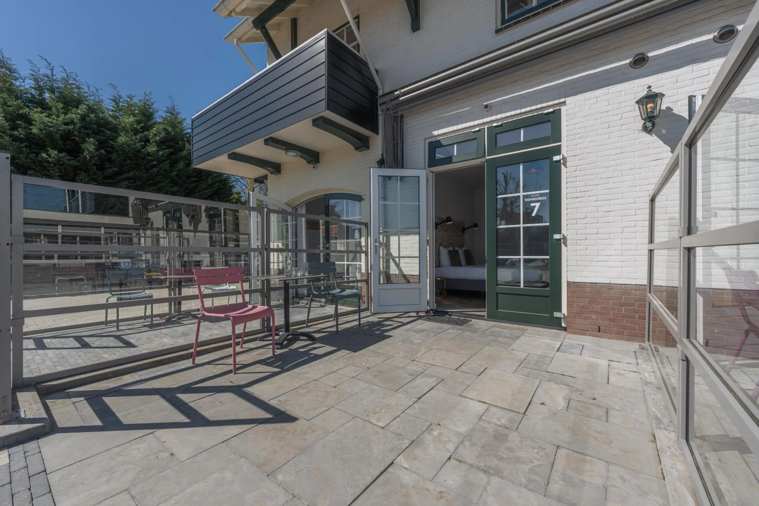 Balcony/Terrace in Strandhotel Dennenbos