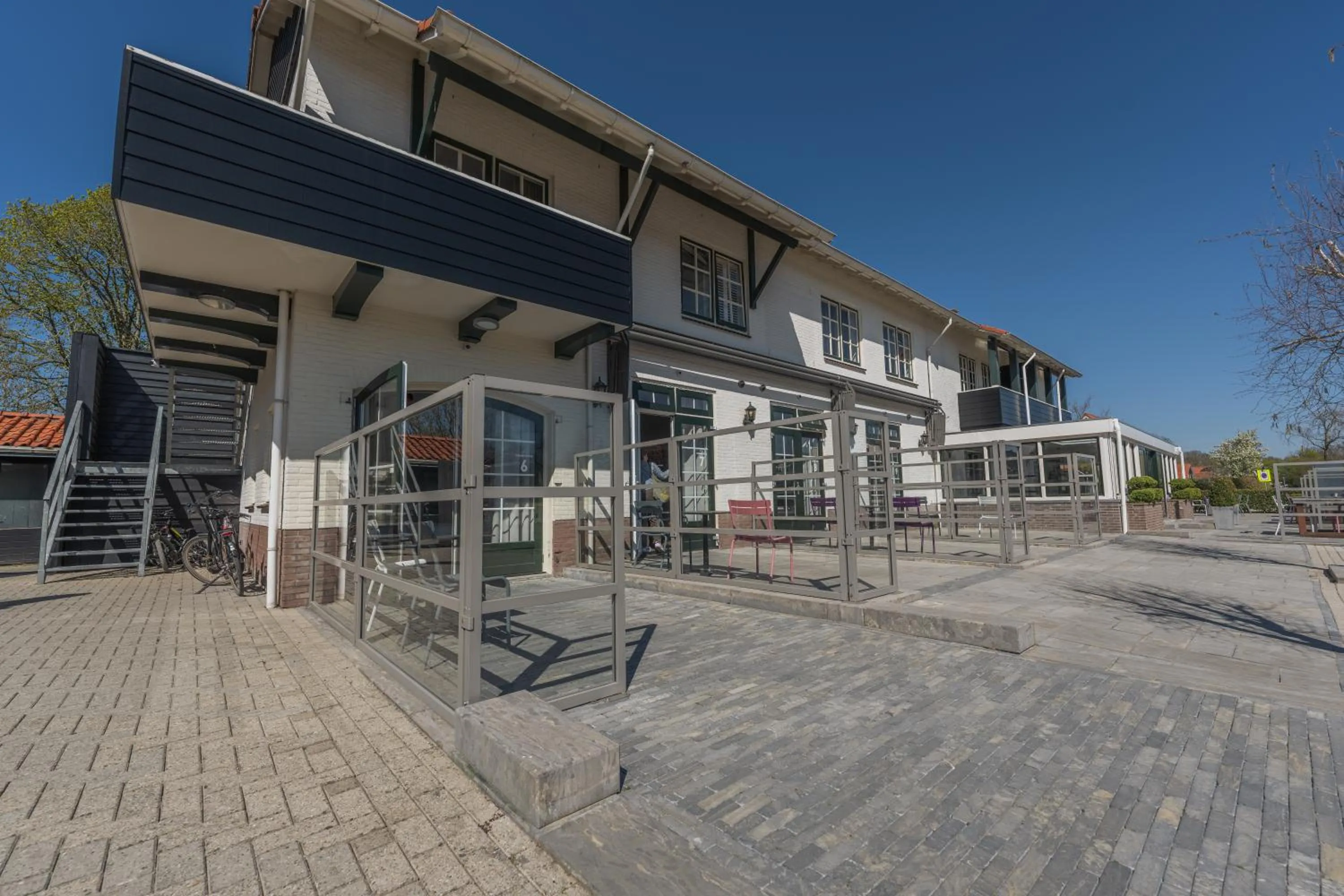 Balcony/Terrace in Strandhotel Dennenbos