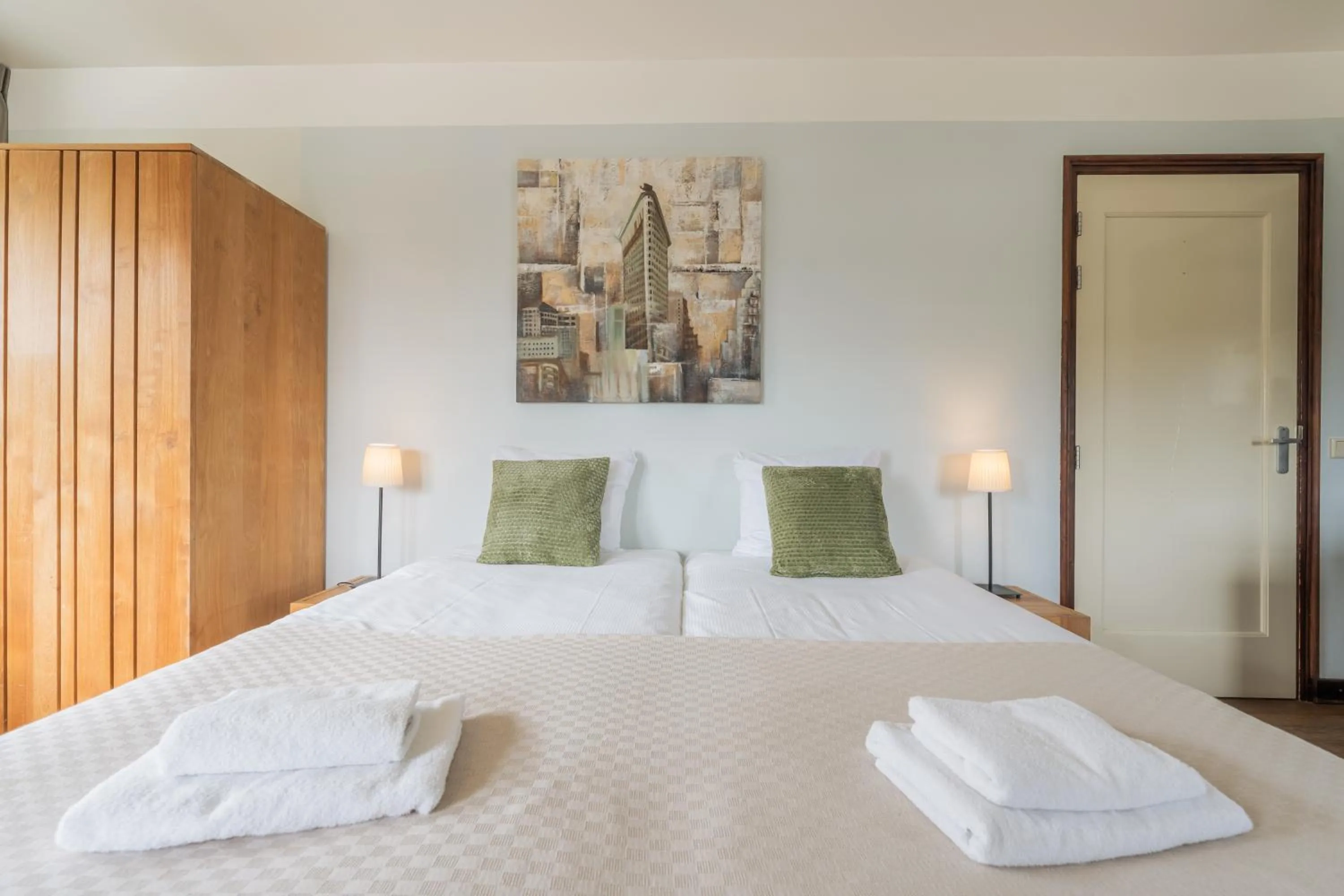 Bed in Strandhotel Dennenbos