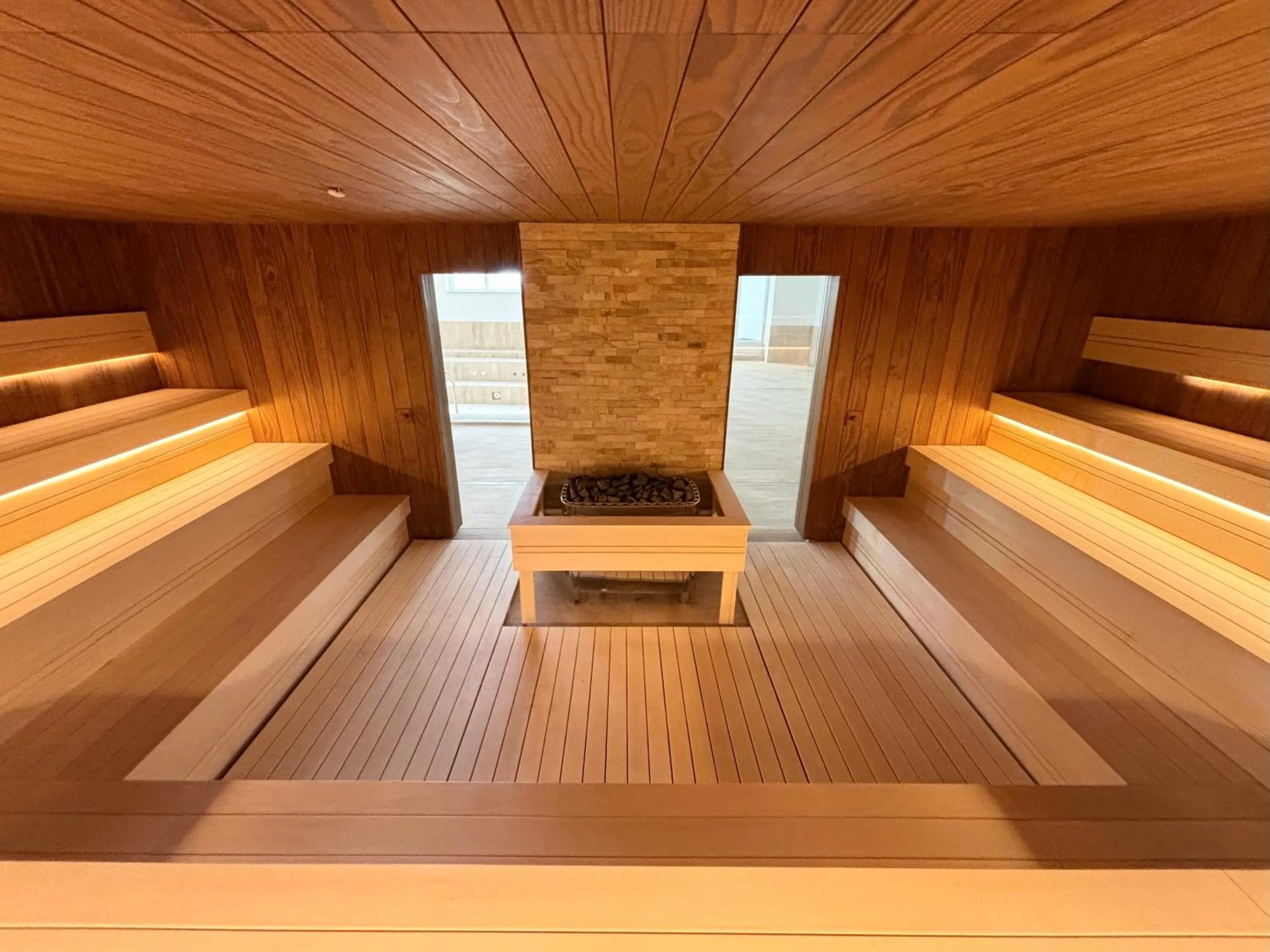 Sauna in Zenit Wellness Hotel Balaton