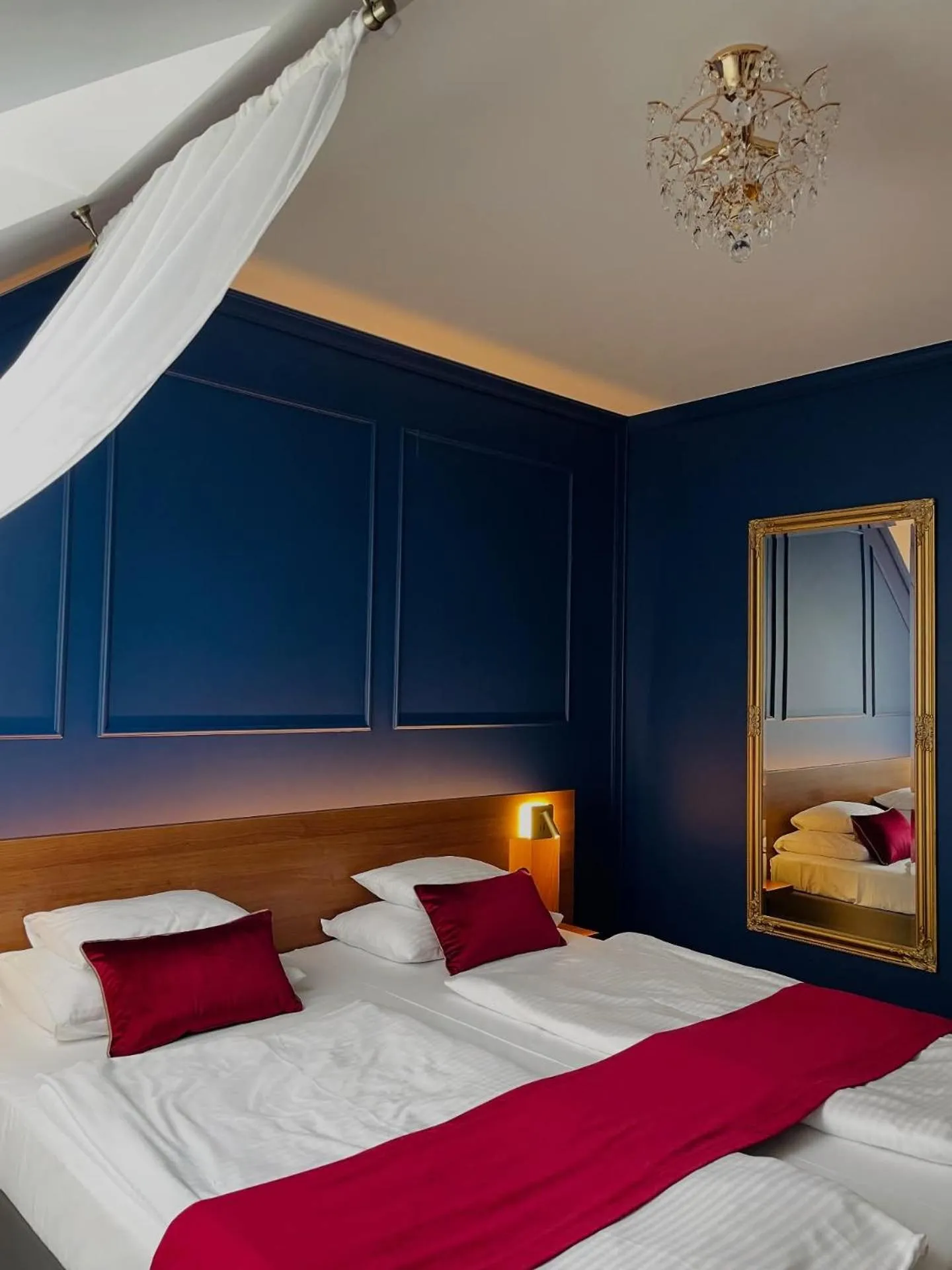 Bed in Zenit Wellness Hotel Balaton