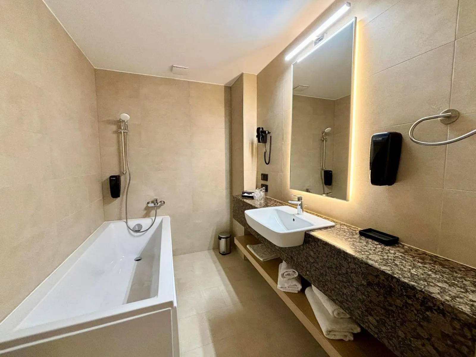 Bathroom in Zenit Wellness Hotel Balaton