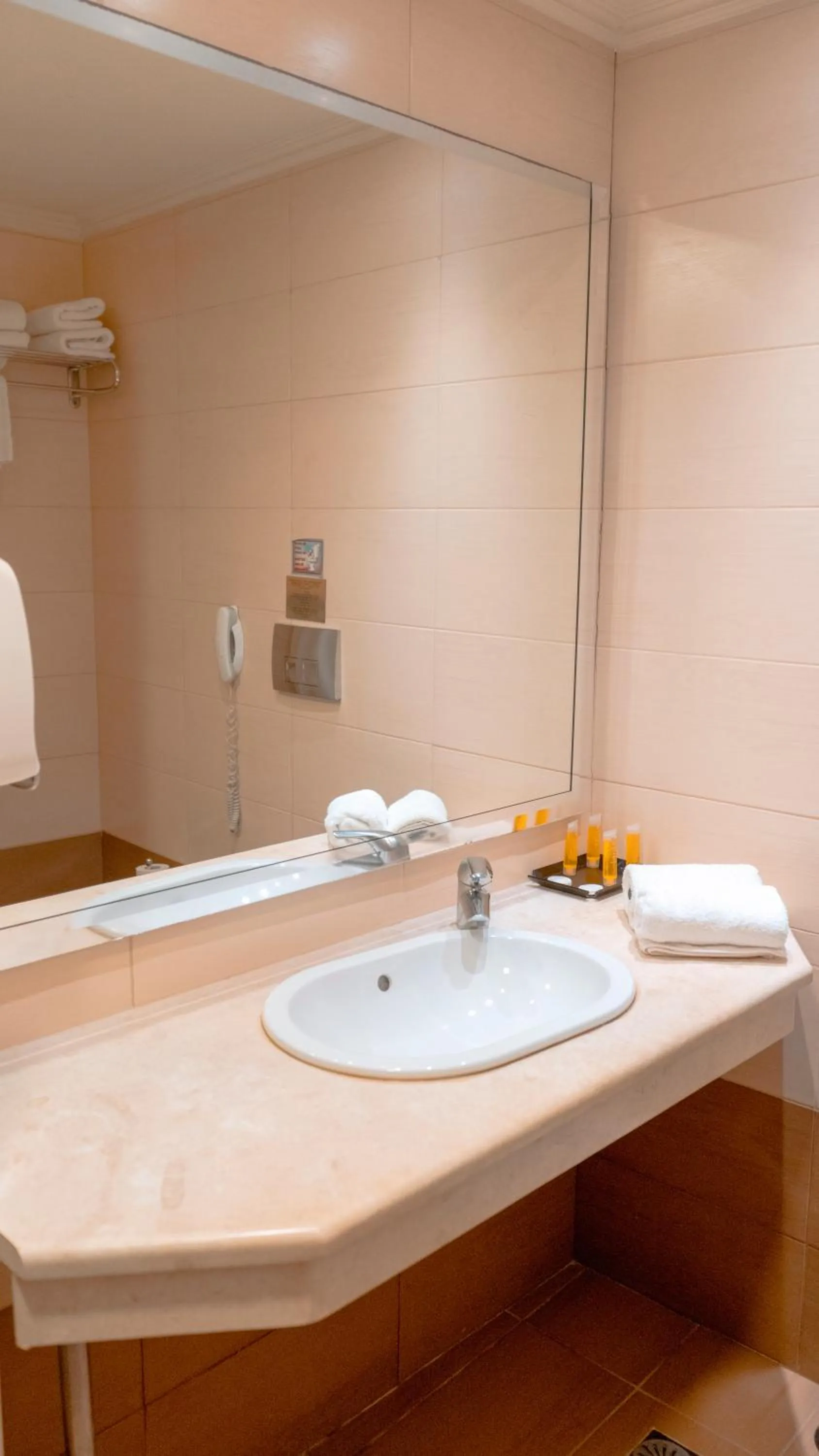 Toilet in Palatino Hotel